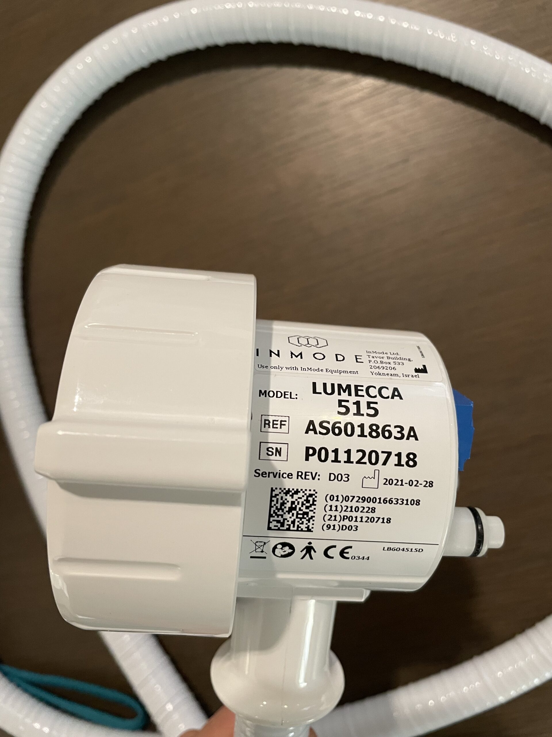 2021 InMode Lumecca 515 IPL Handpiece - Pigment and Vascular Lesion Removal - Perfect Condition - Free Shipping (km/ban)s - Image 8
