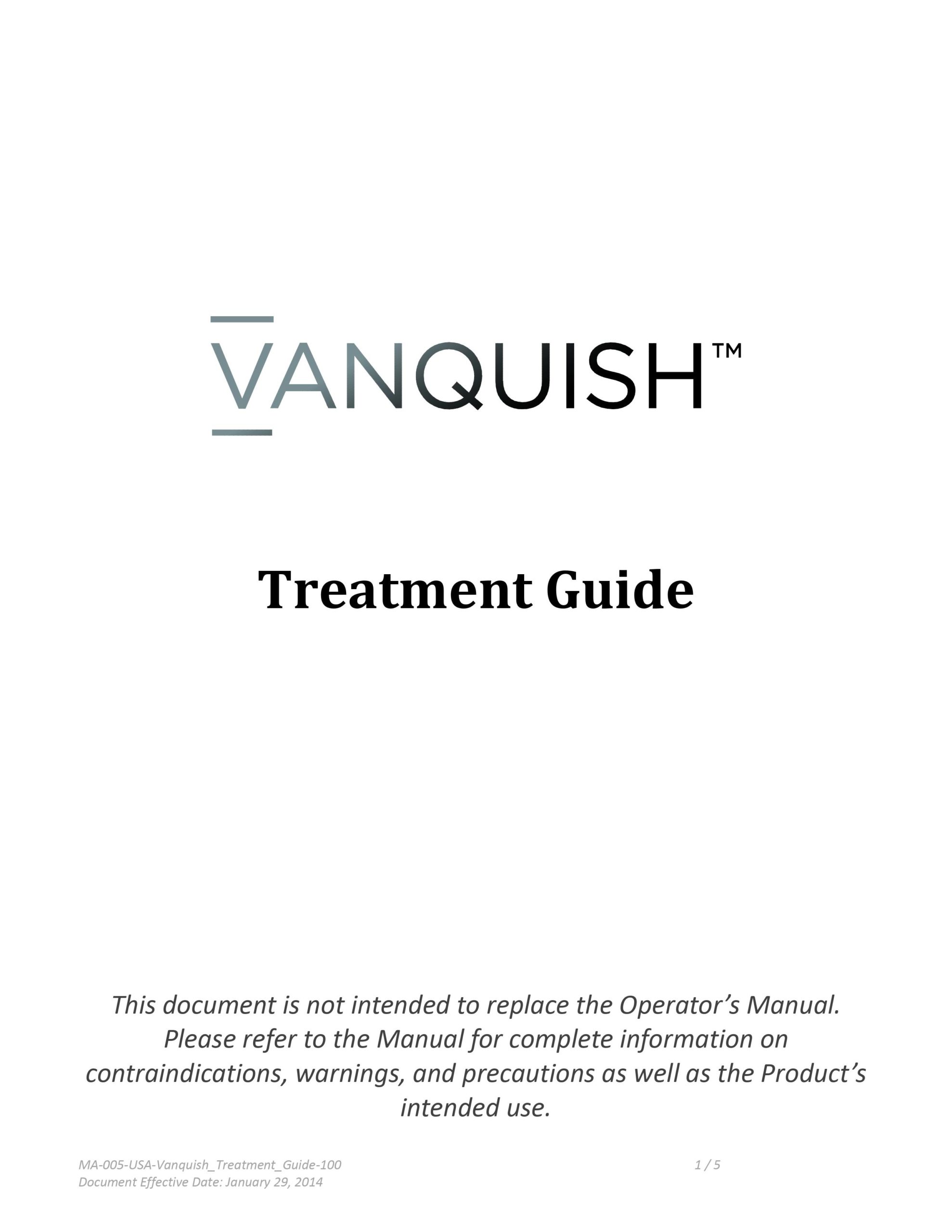 BTL Vanquish ME User Manual, Treatment Guide & Clinical Studies - PDF Download - Image 4