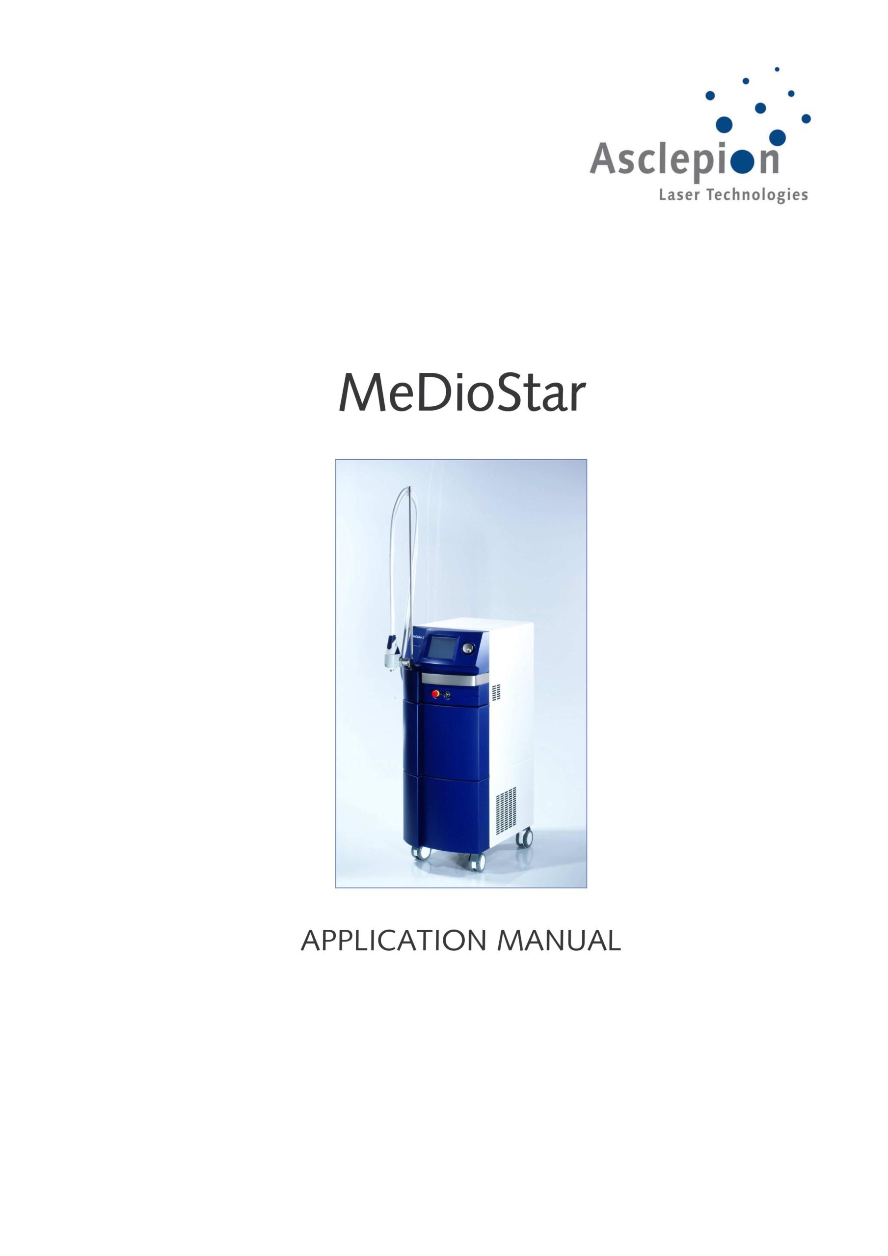 Asclepion MeDioStar XT User Manual & Application Manual - PDF Download - Image 4