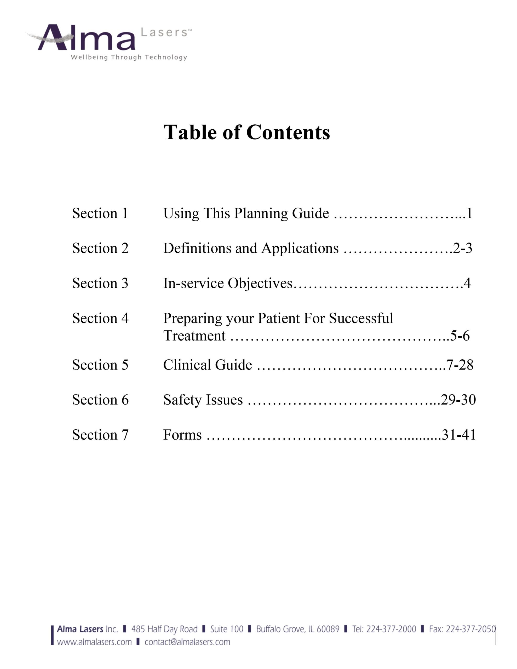 Alma Accent XL User Manual, Planning Guide & Quick Reference - PDF Download - Image 10
