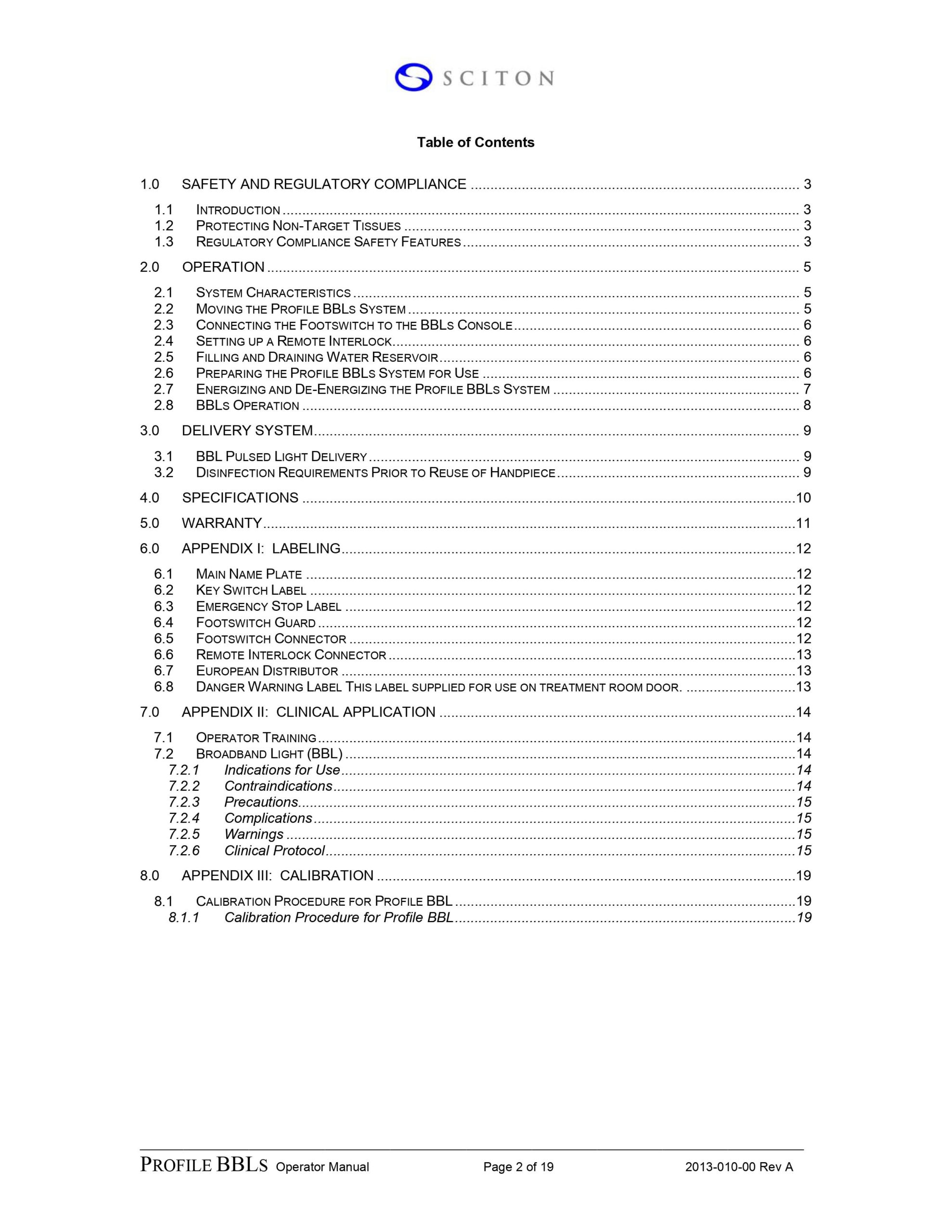 Sciton BBL User Manual - PDF Download - Image 2