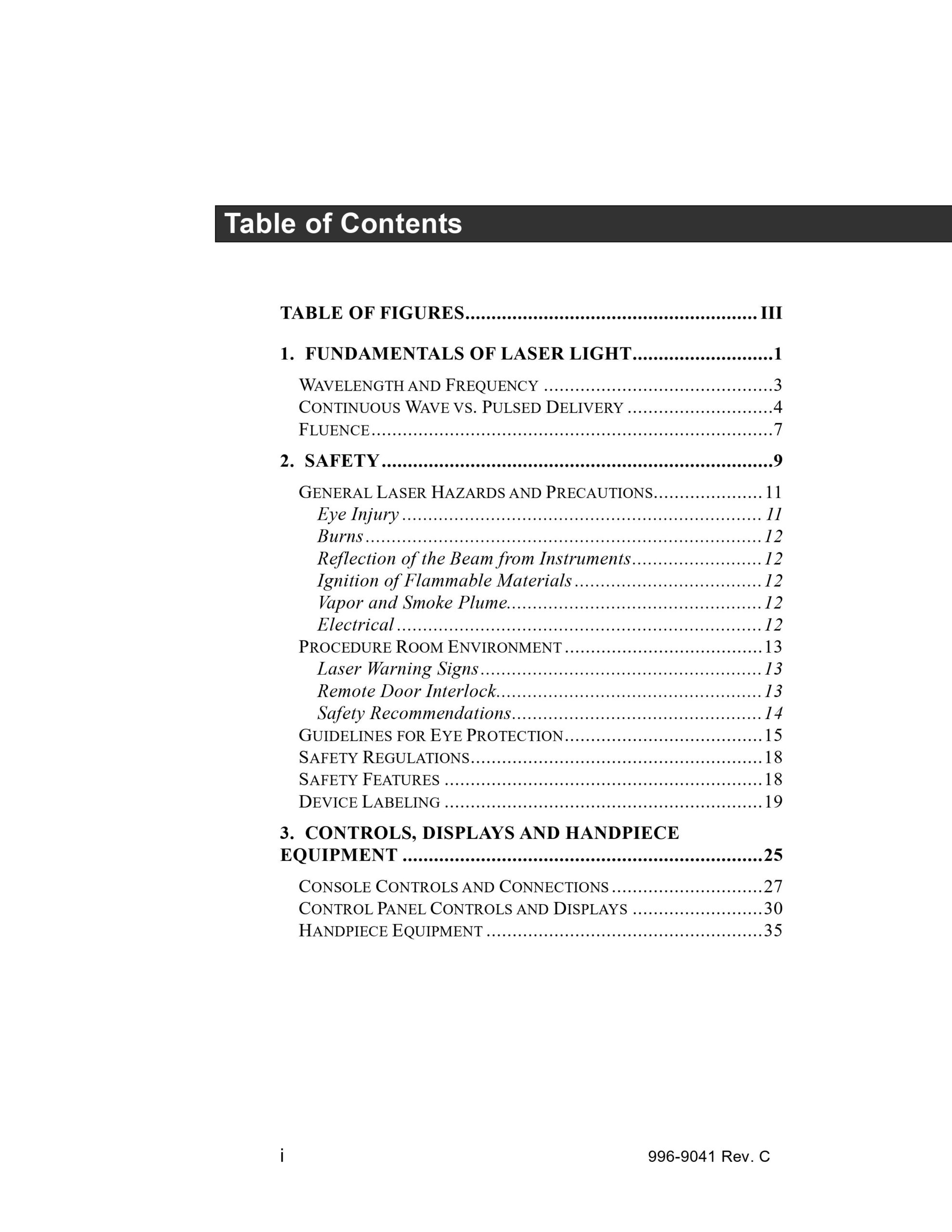 Hoya Con Bio Medlite C6 User Manual & Treatment Guidelines - PDF Download - Image 2