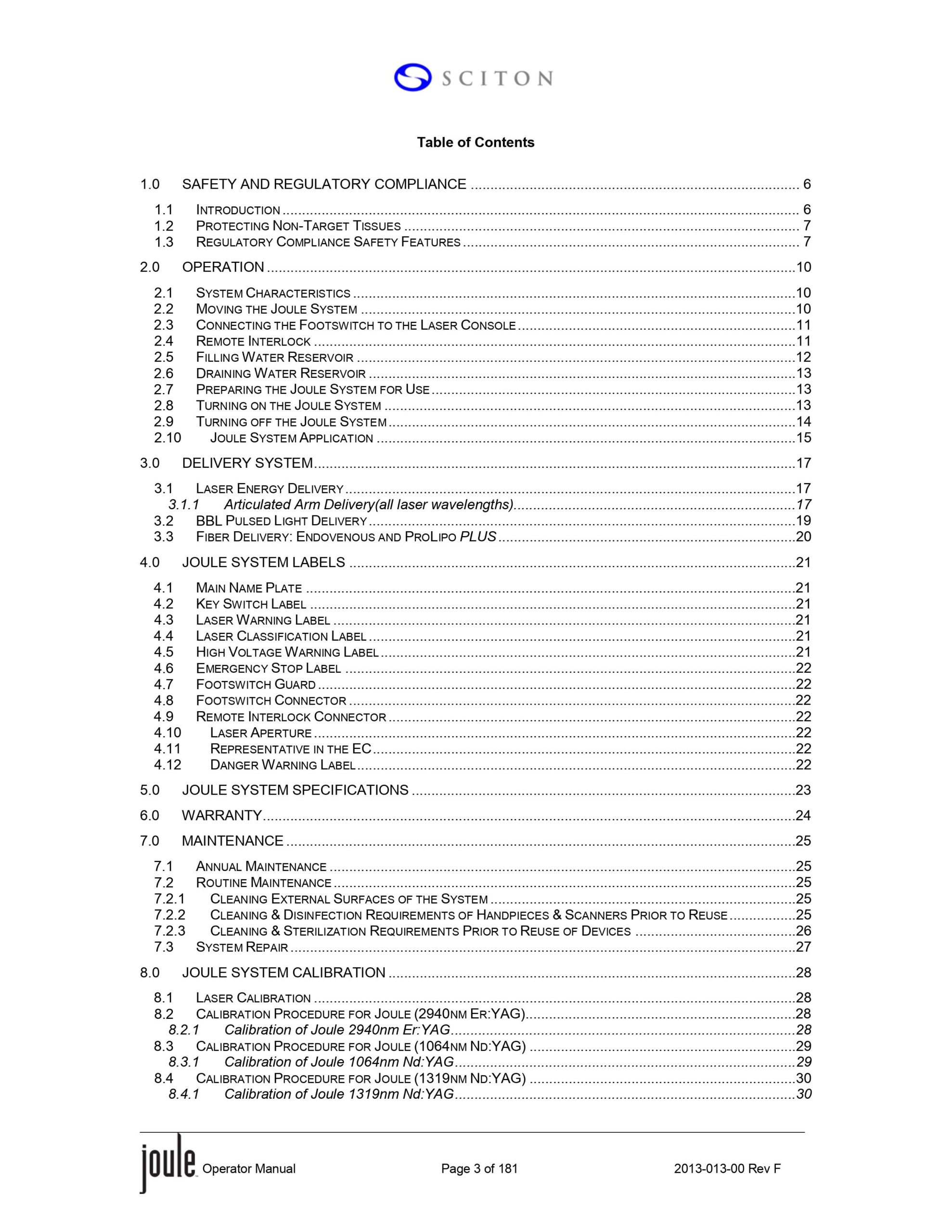 Sciton Joule User Manual - PDF Download - Image 2