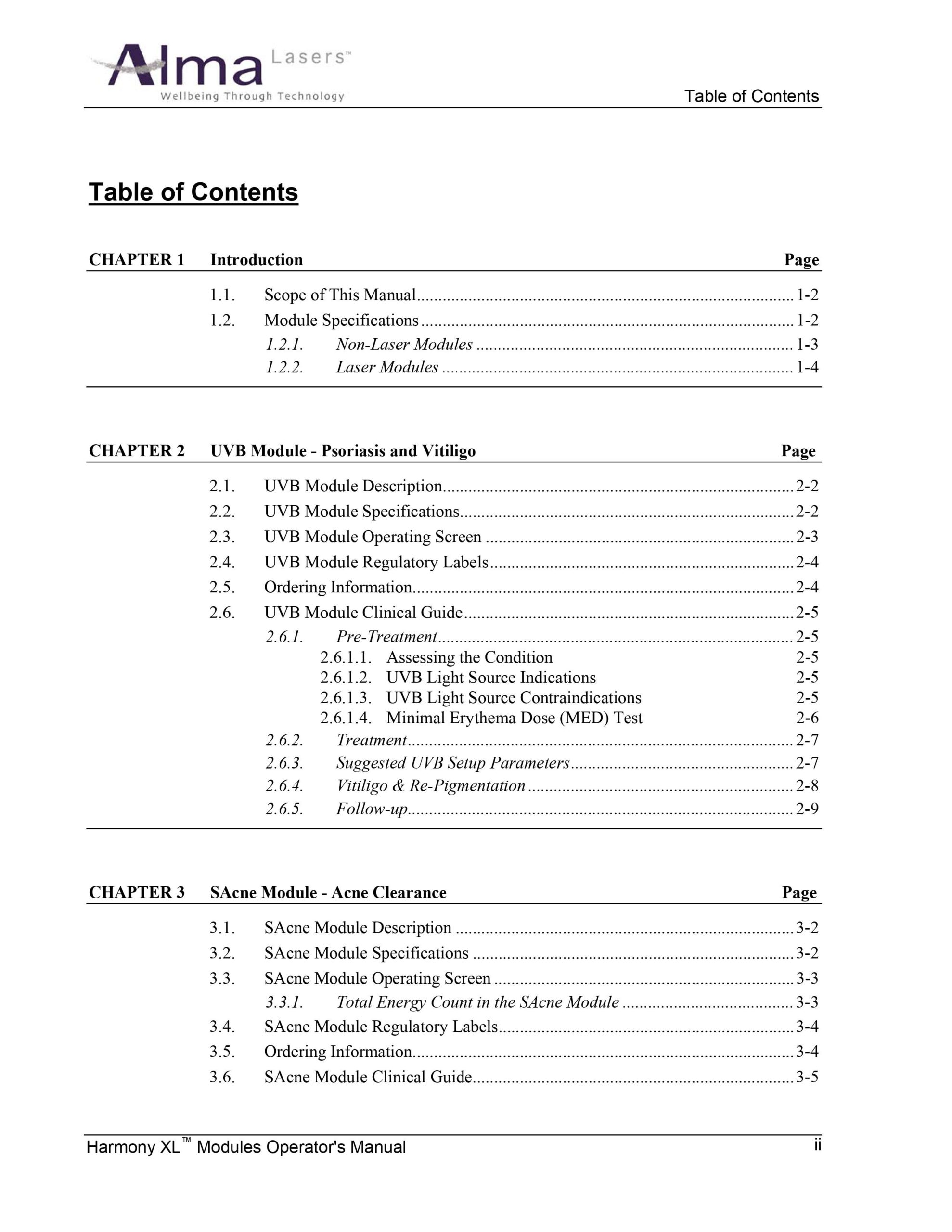 Alma Harmony XL User Manual & Reference Guide - PDF Download - Image 2