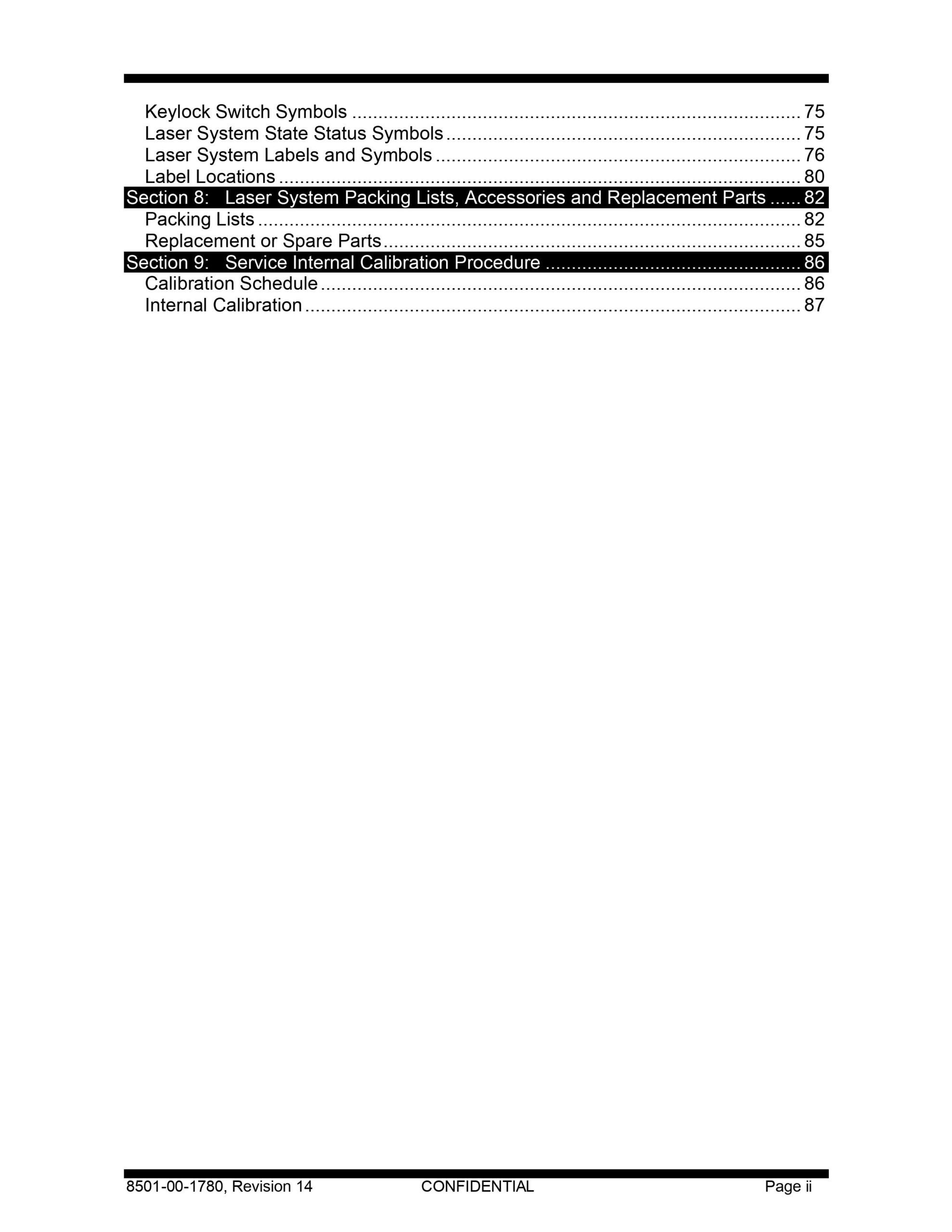 Candela VBeam Perfecta, Platinum & Aesthetica User Manual & Treatment Parameters - PDF Download - Image 3