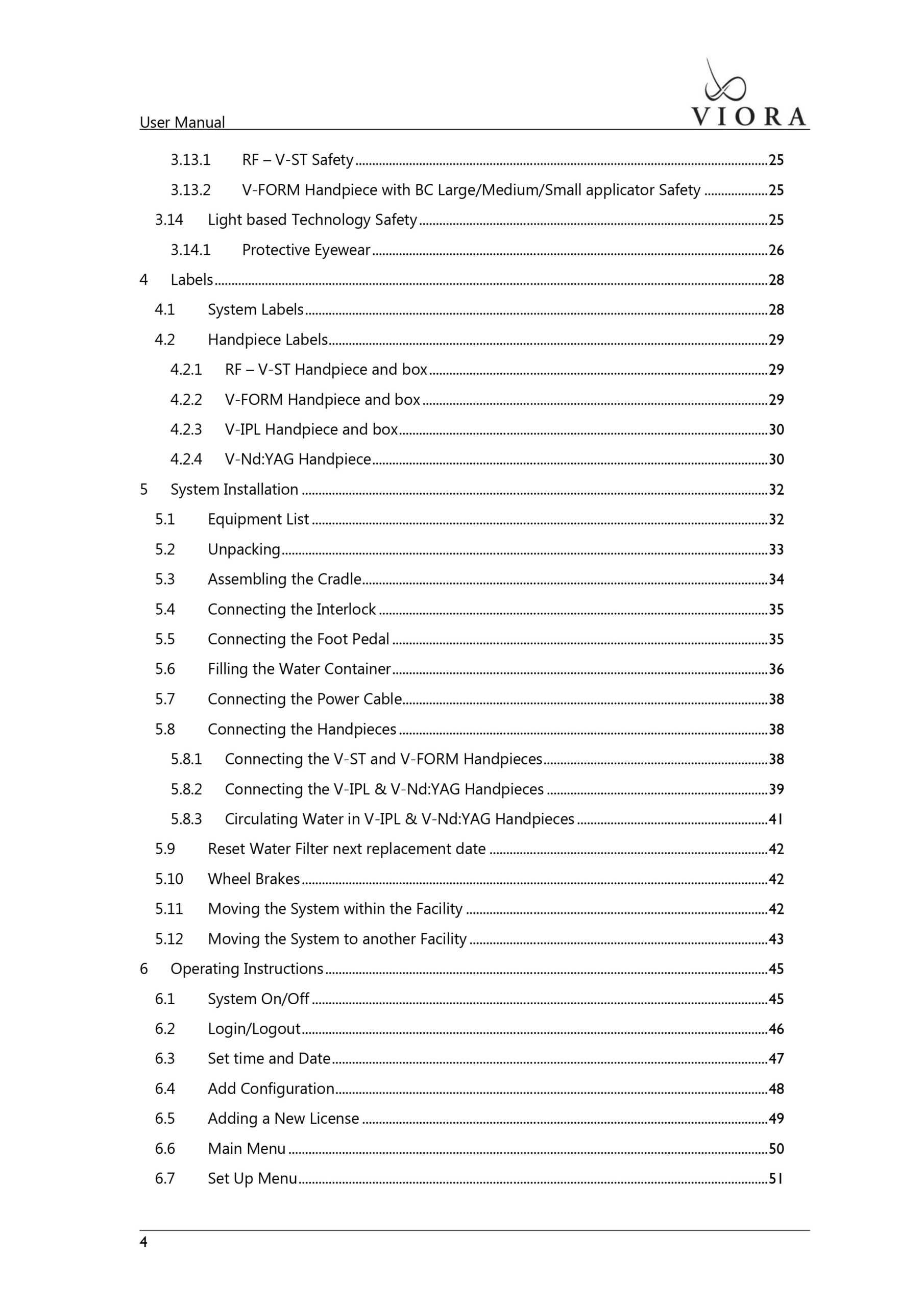 Viora V30 User Operator Manual - PDF Download - Image 3