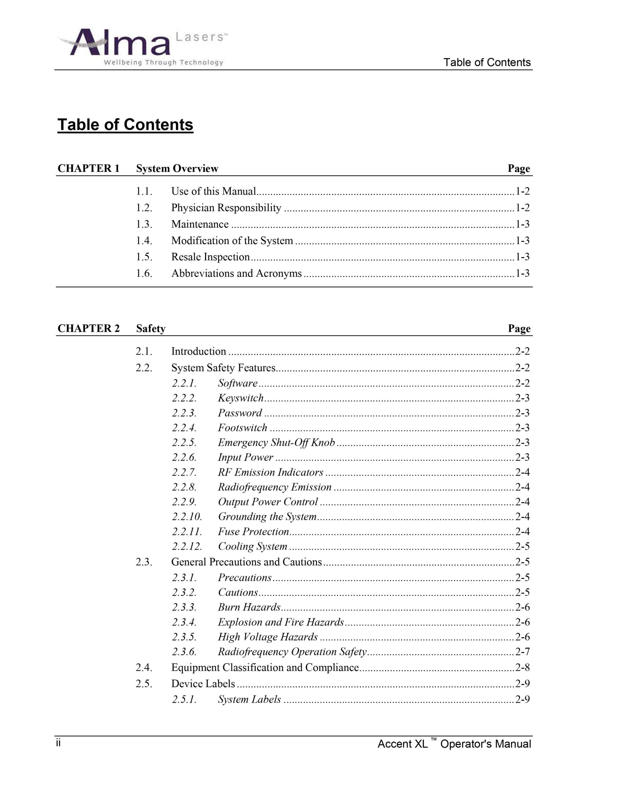 Alma Accent XL User Manual, Planning Guide & Quick Reference - PDF Download - Image 3