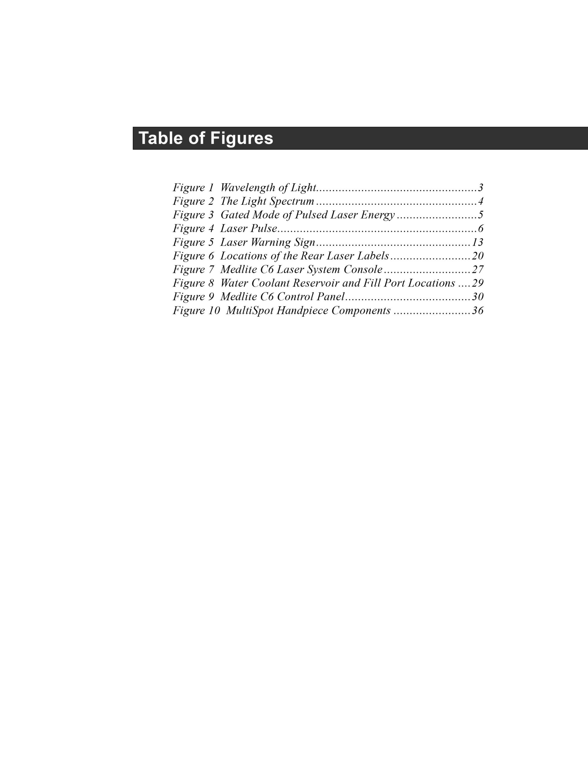 Hoya Con Bio Medlite C6 User Manual & Treatment Guidelines - PDF Download - Image 4