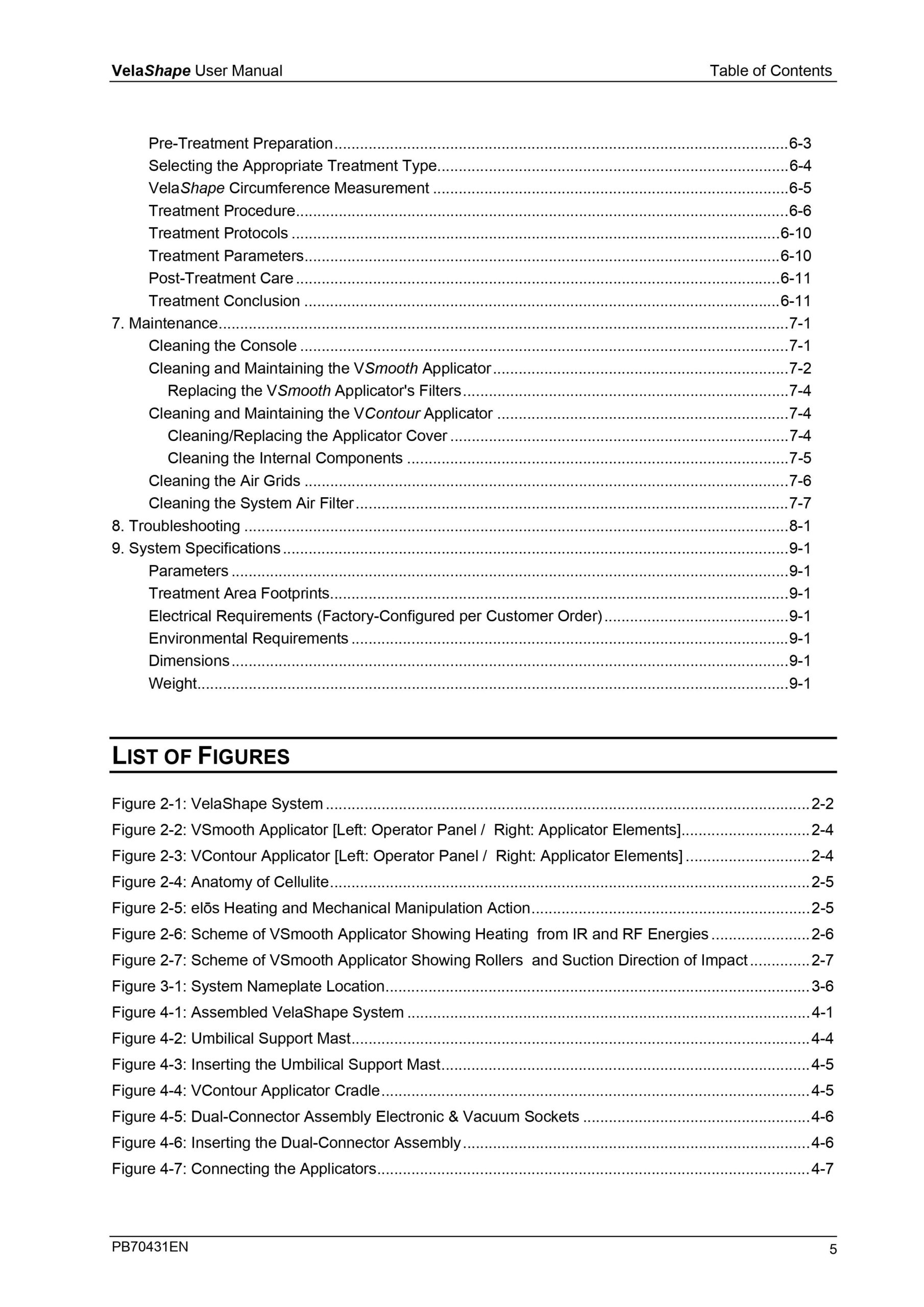 Syneron VelaShape User Manual, Reference Guide & In-service Instruction - PDF Download - Image 3
