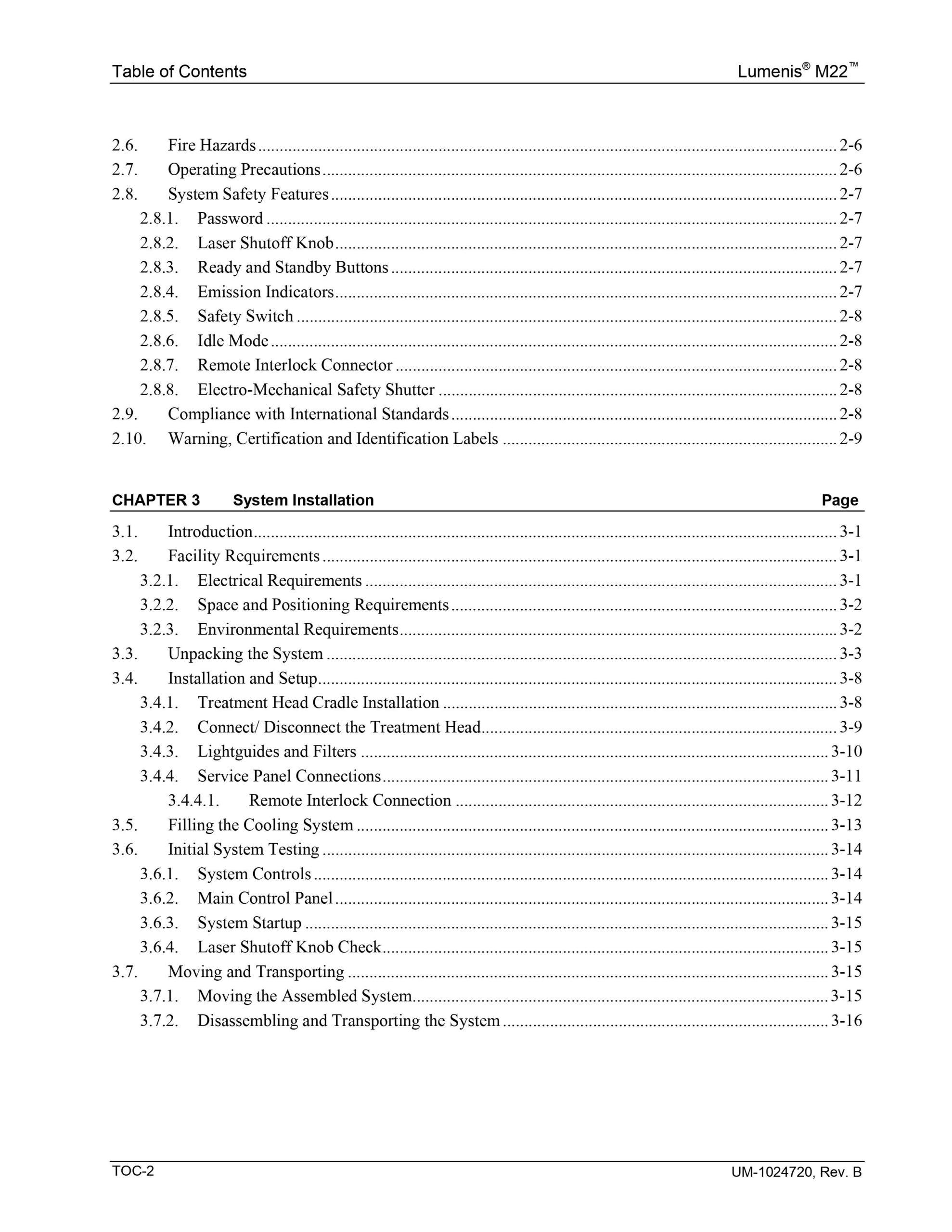 Lumenis M22 User Manual - PDF Download - Image 3