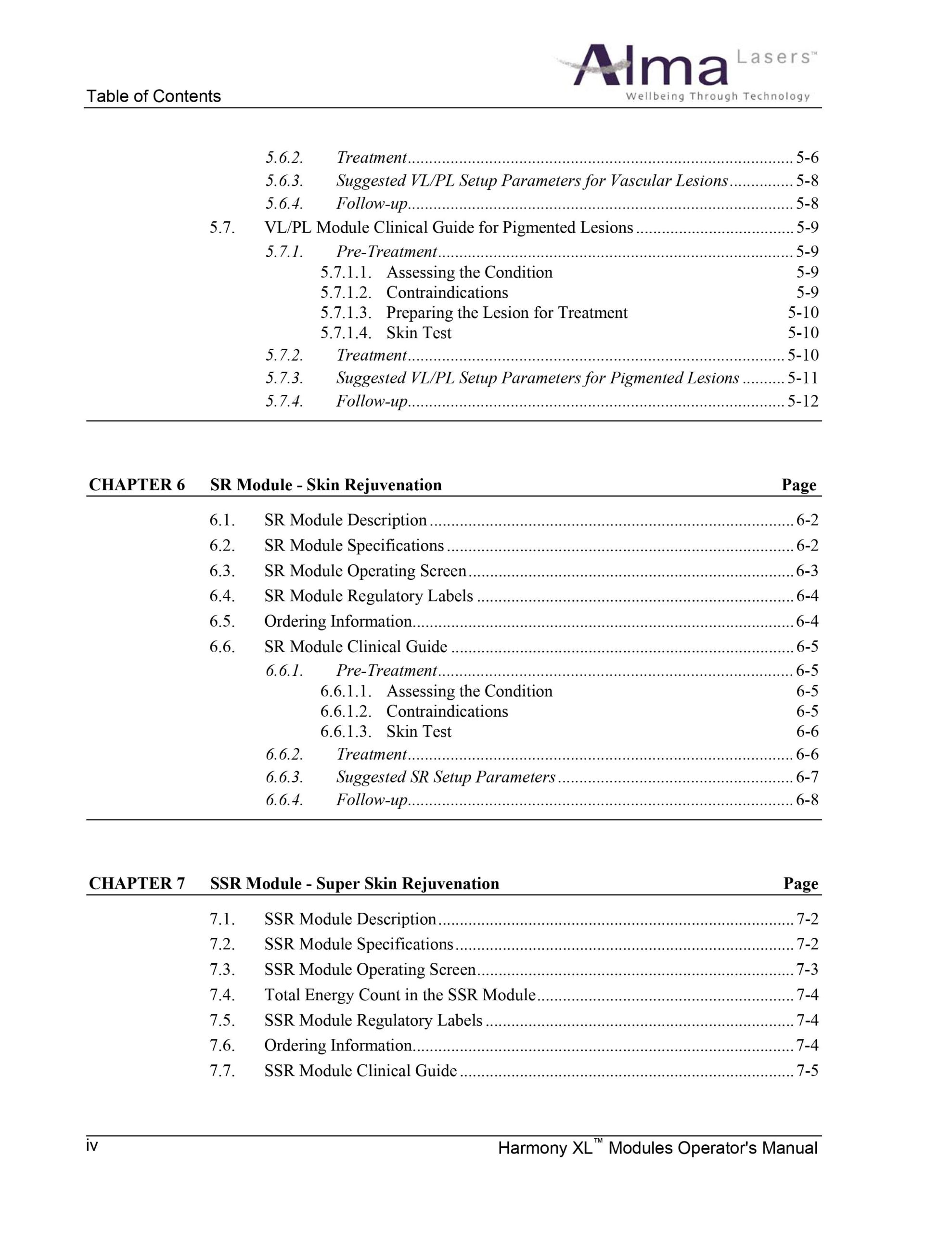 Alma Harmony XL User Manual & Reference Guide - PDF Download - Image 4