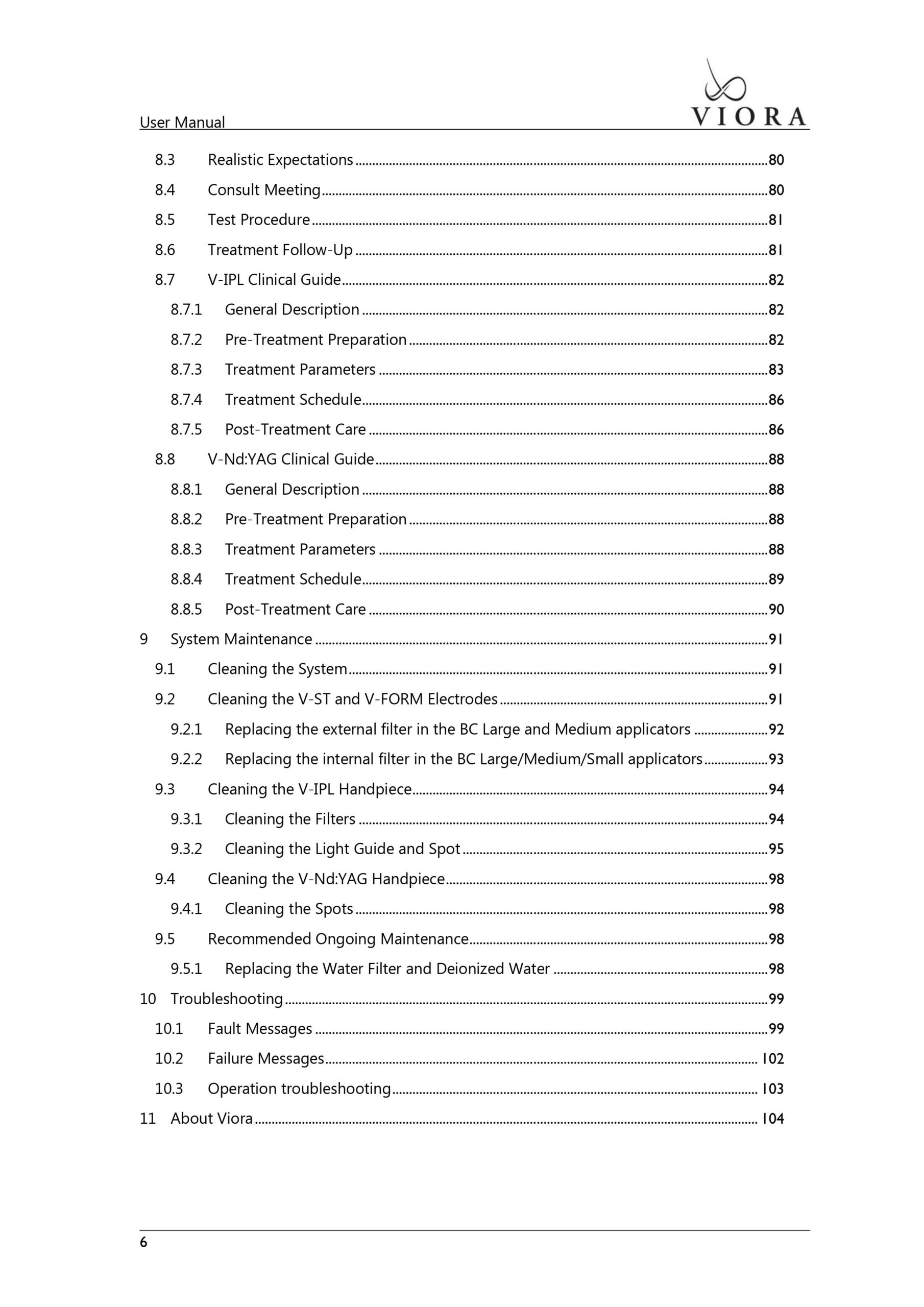 Viora V30 User Operator Manual - PDF Download - Image 5