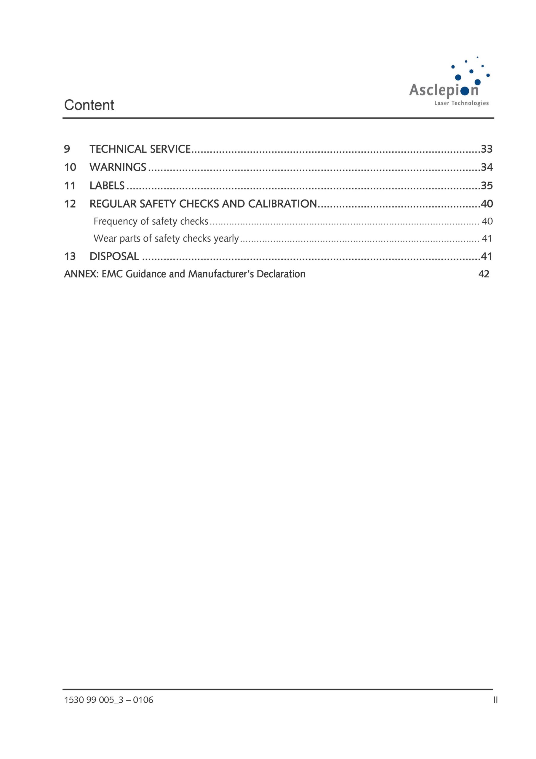 Asclepion MeDioStar XT User Manual & Application Manual - PDF Download - Image 3