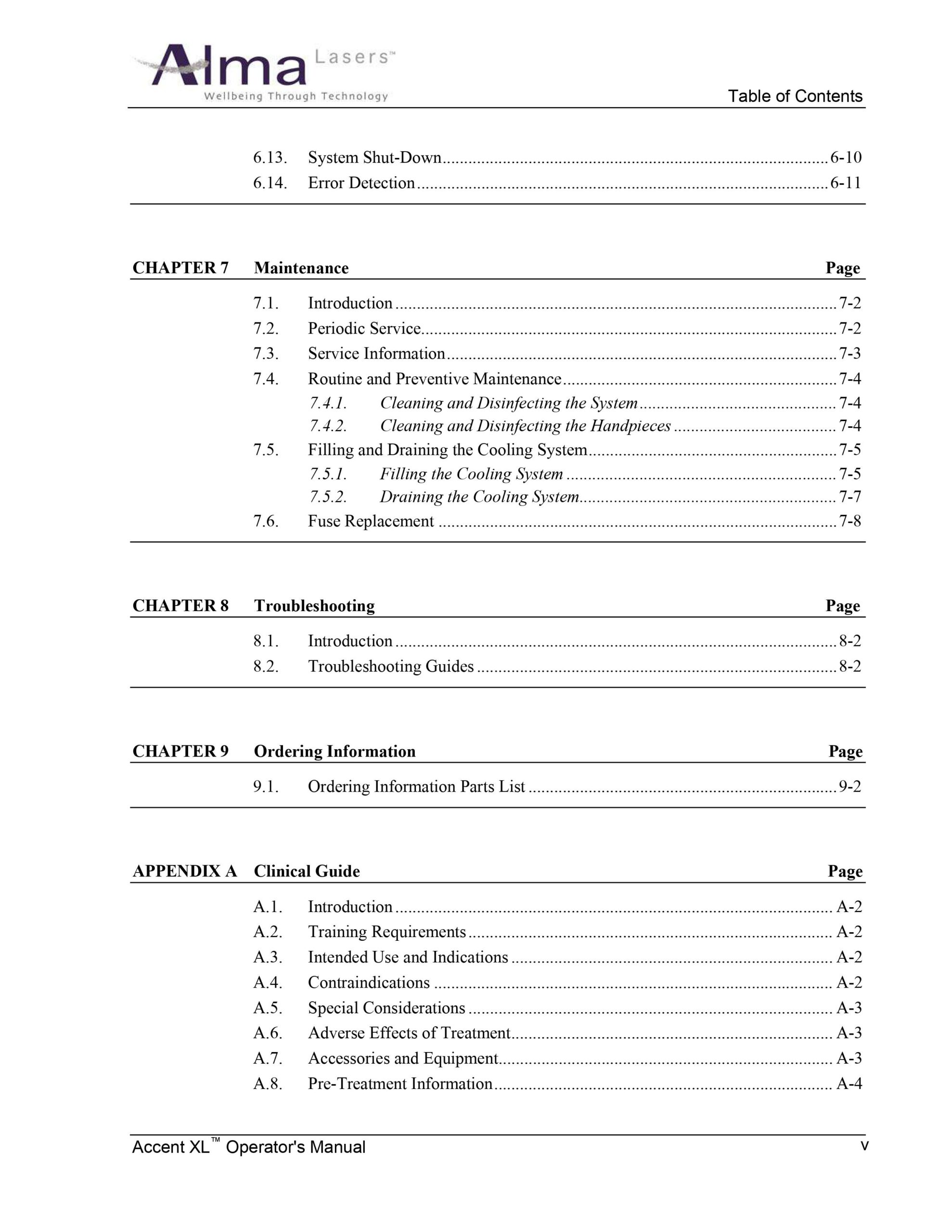 Alma Accent XL User Manual, Planning Guide & Quick Reference - PDF Download - Image 6