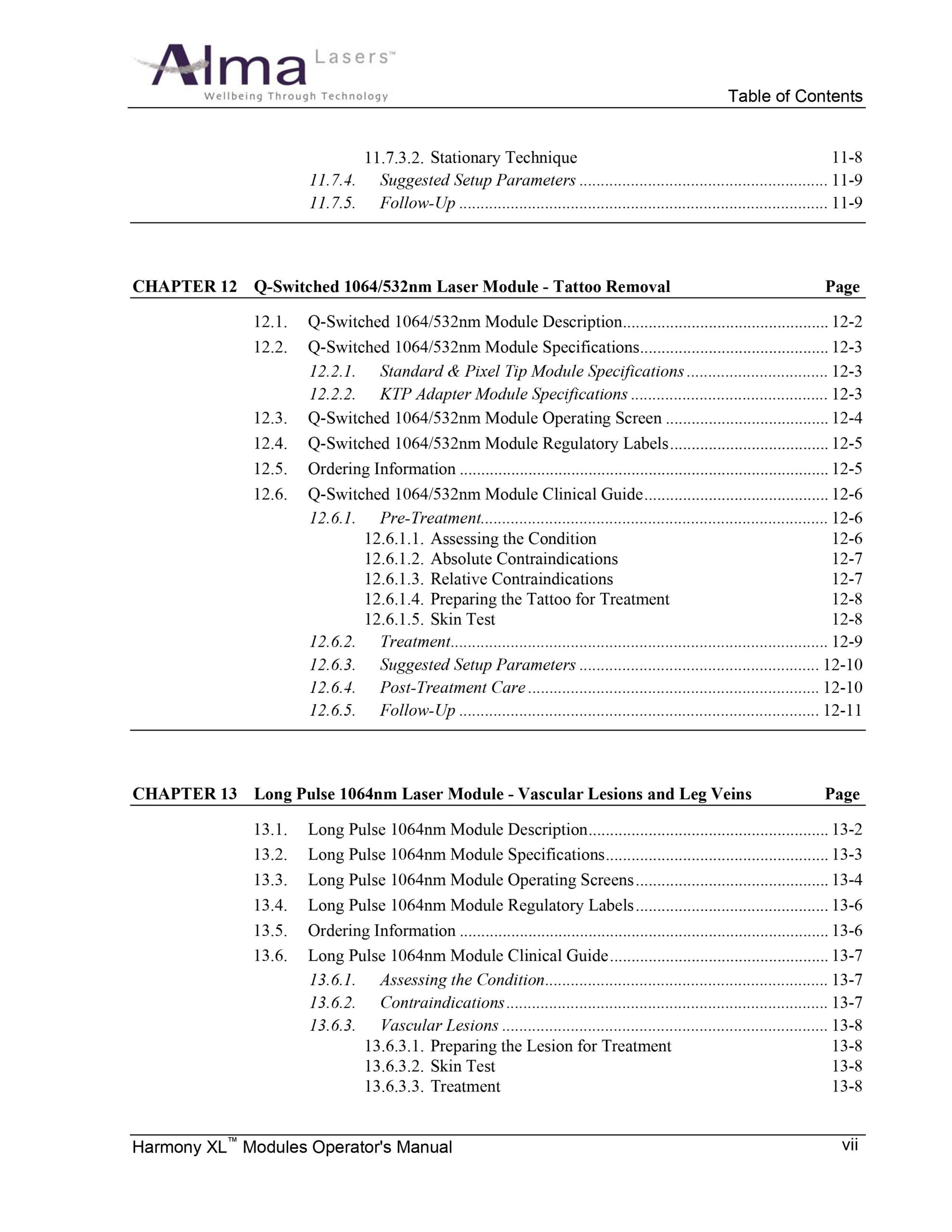 Alma Harmony XL User Manual & Reference Guide - PDF Download - Image 7