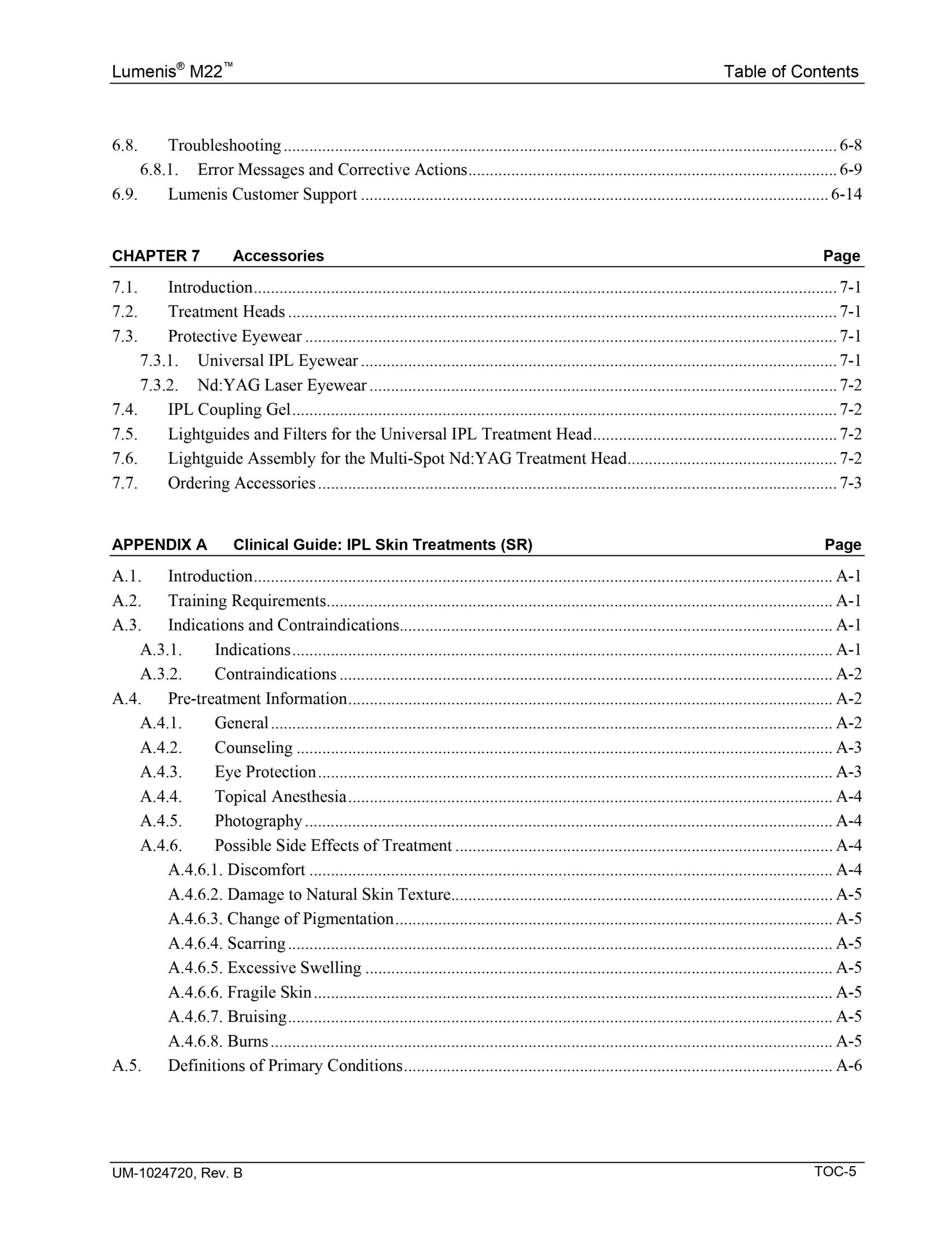 Lumenis M22 User Manual - PDF Download - Image 6