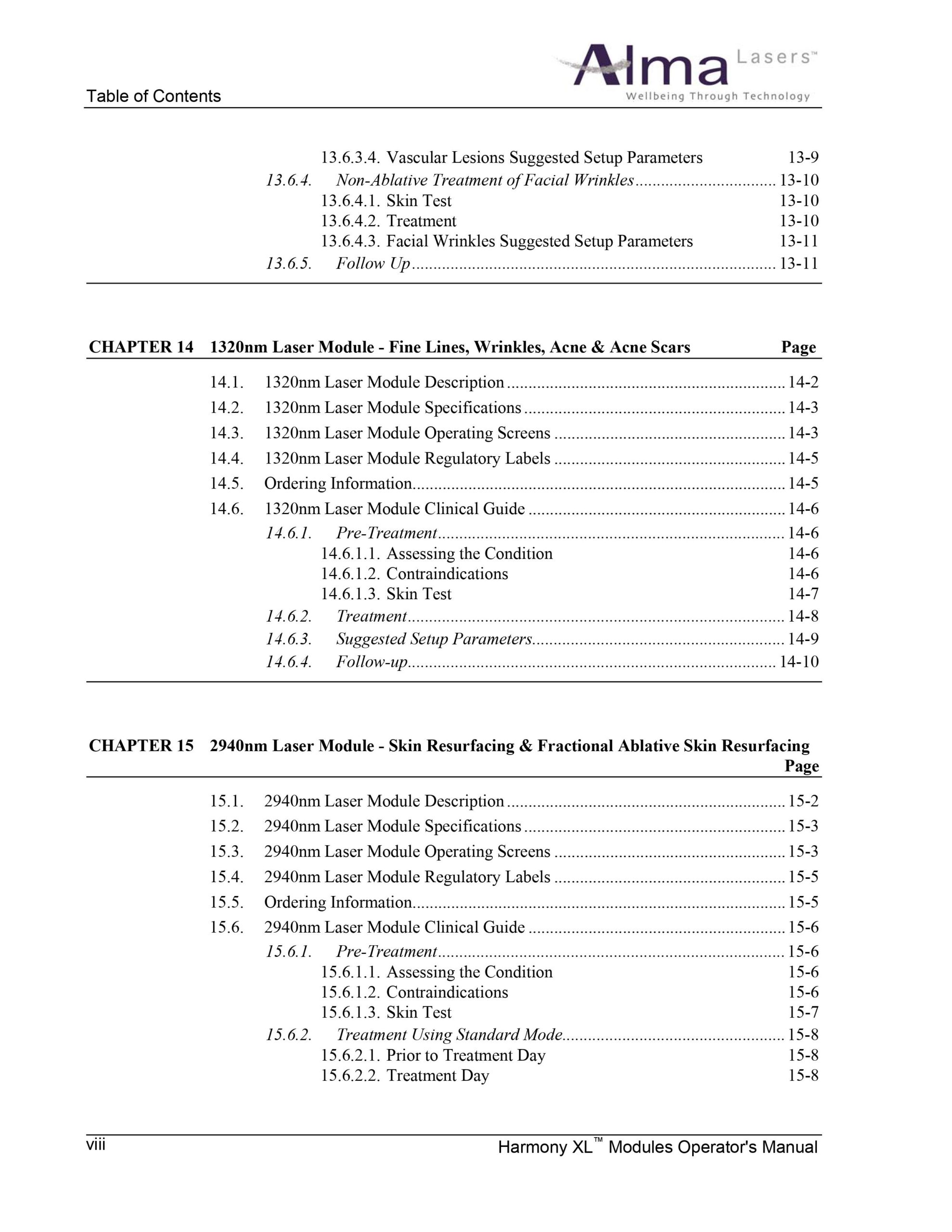 Alma Harmony XL User Manual & Reference Guide - PDF Download - Image 8
