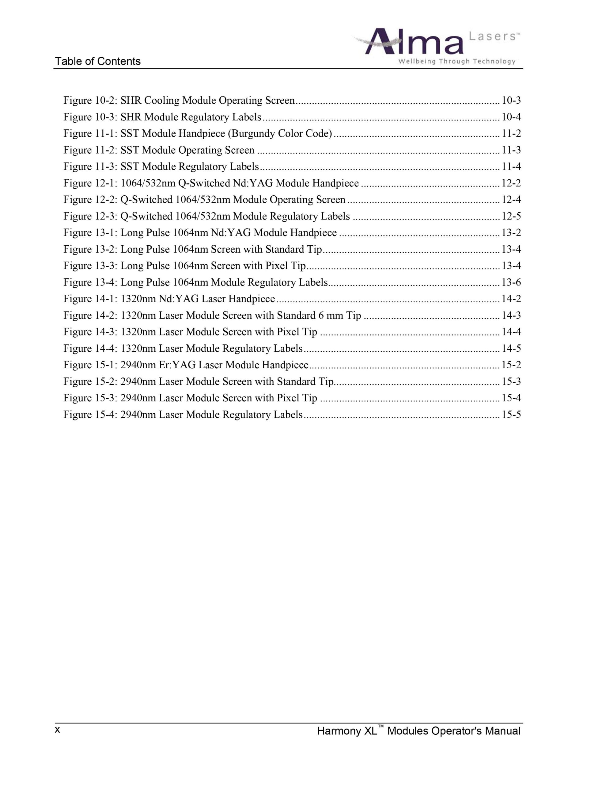 Alma Harmony XL User Manual & Reference Guide - PDF Download - Image 10