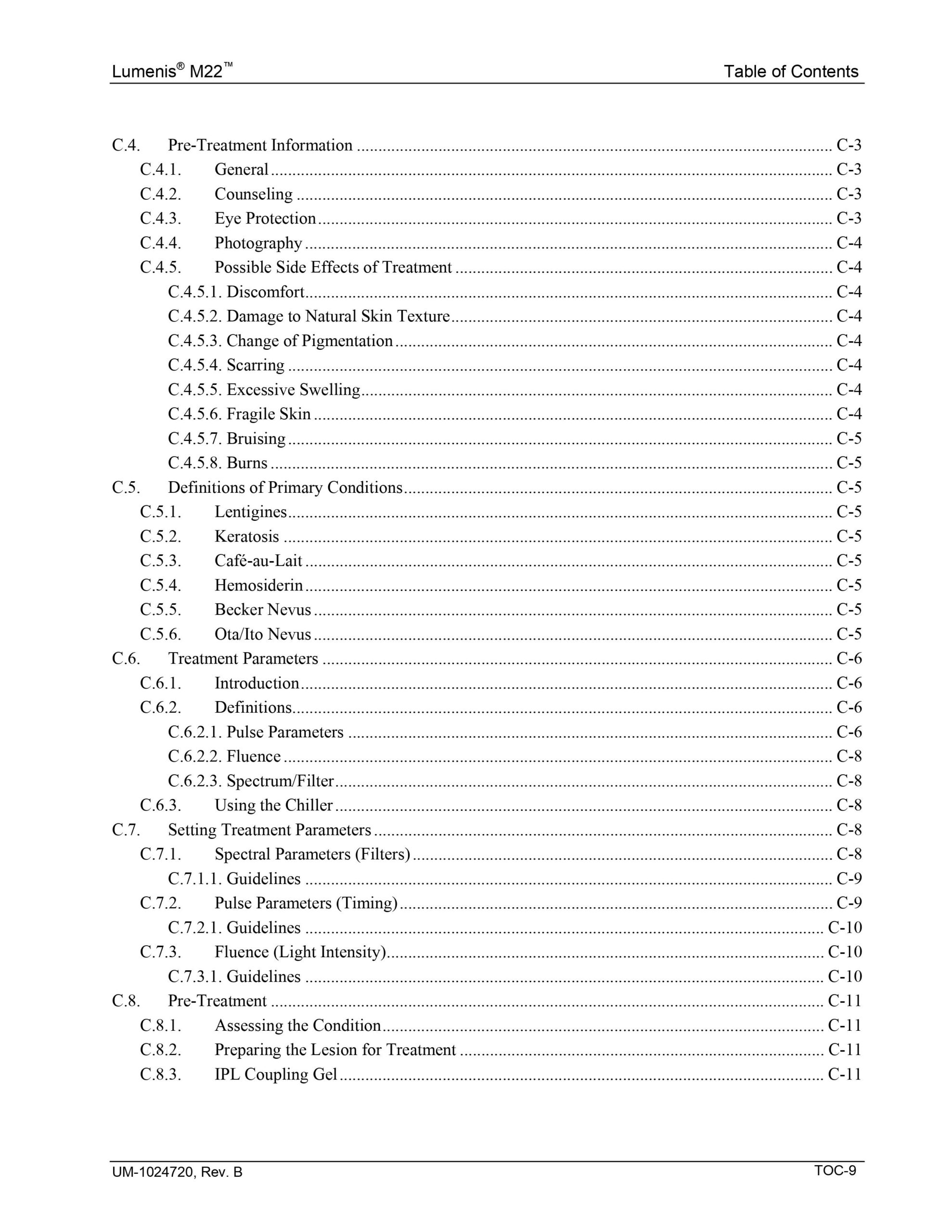 Lumenis M22 User Manual - PDF Download - Image 10