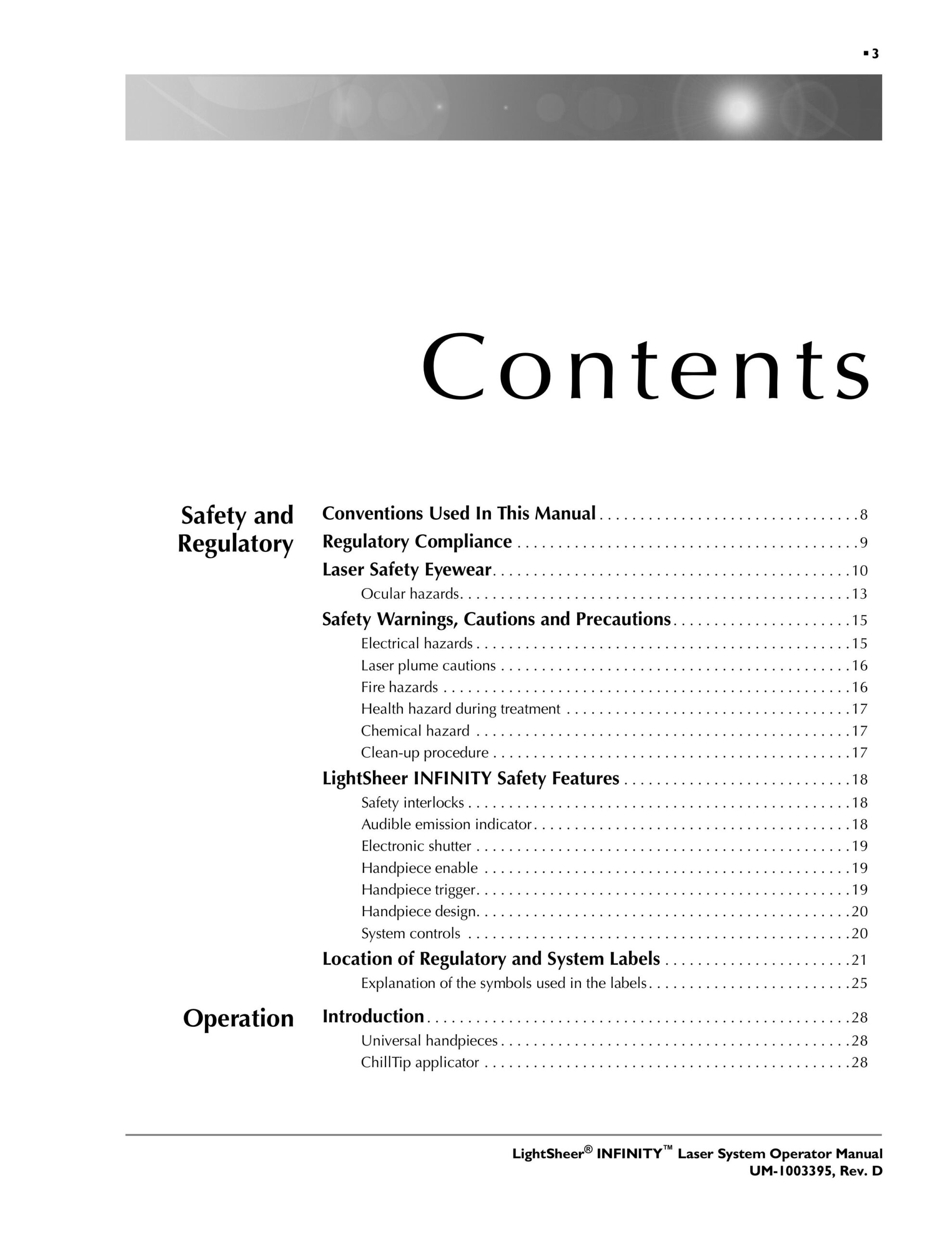 LightSheer Operator Manual