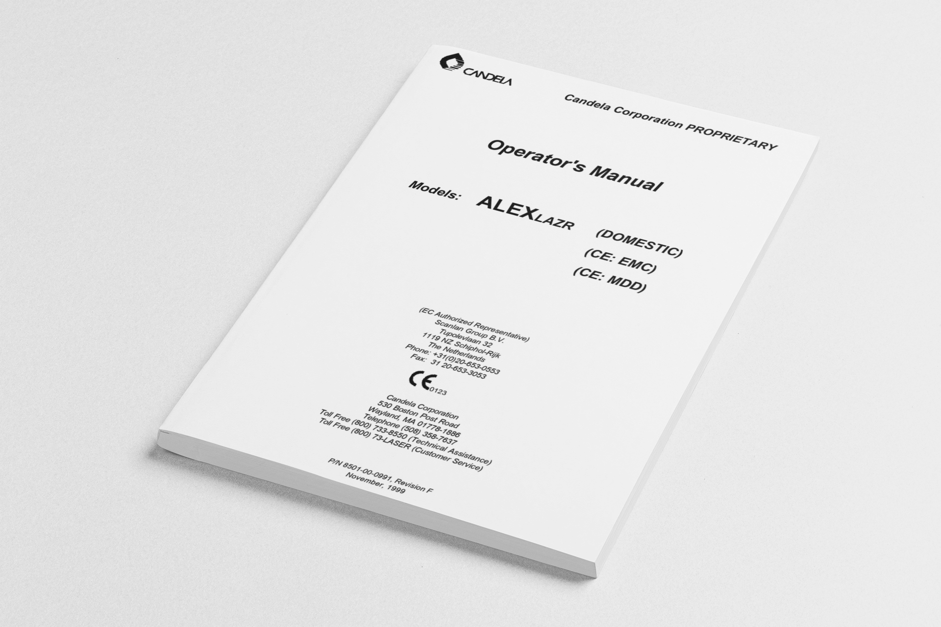 Candela ALEXlazr User Manual - PDF Download