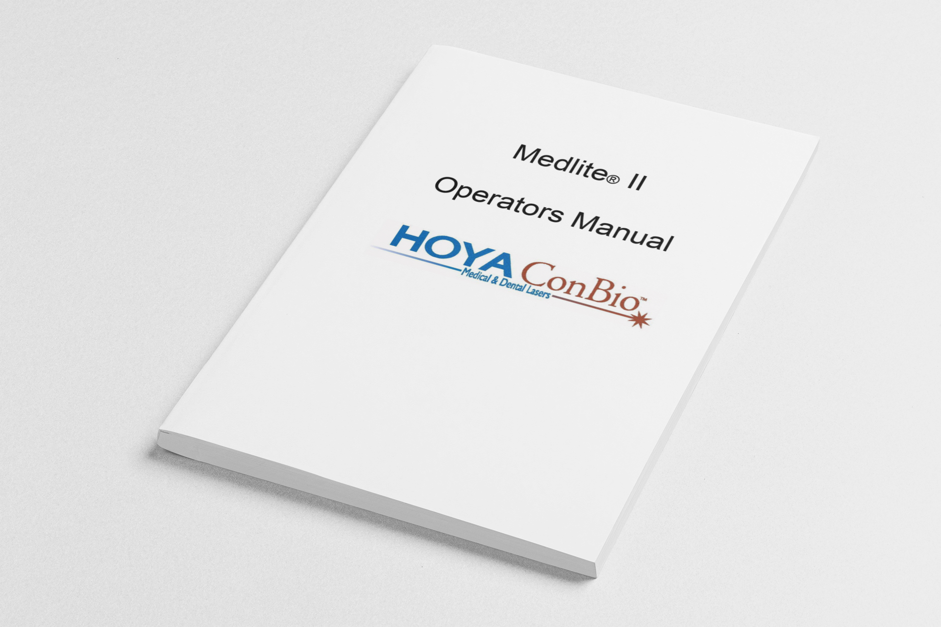 Hoya Con Bio Medlite II User Manual - PDF Download