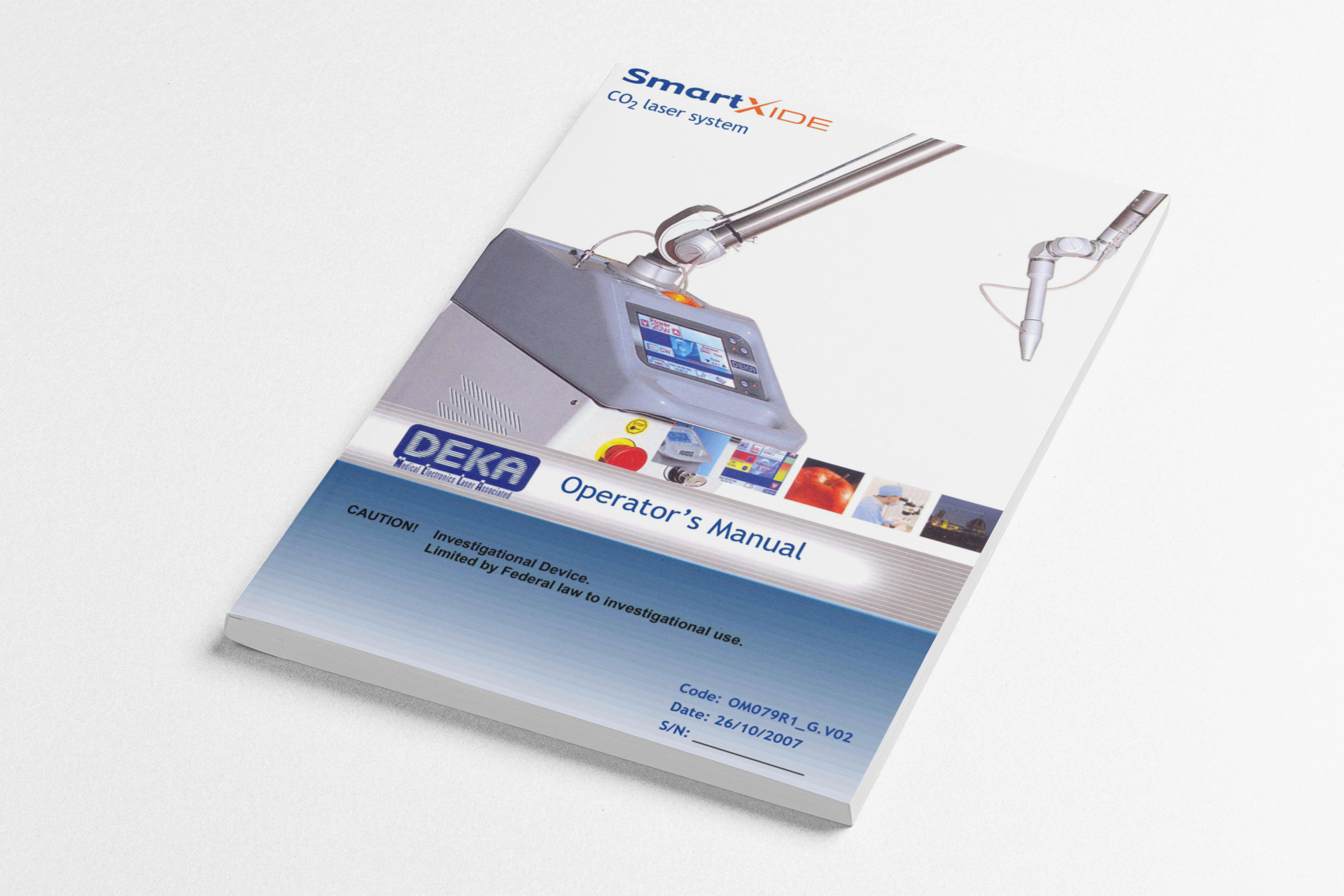 Deka Smartxide DOT User Operator Manual & Clinical Guide - PDF Download