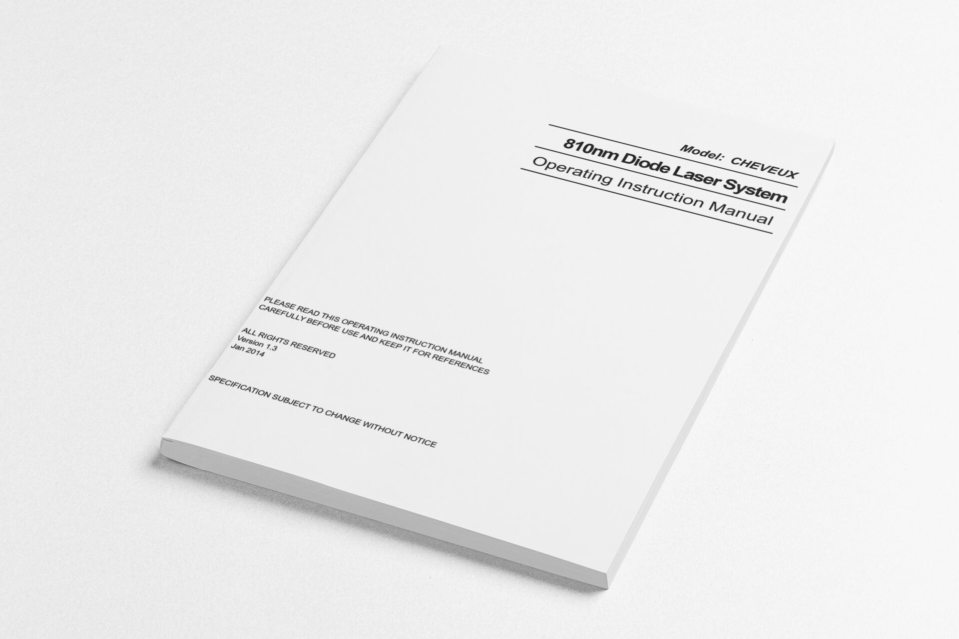 Ellman Cheveux User Manual & Treatment Protocols - PDF Download