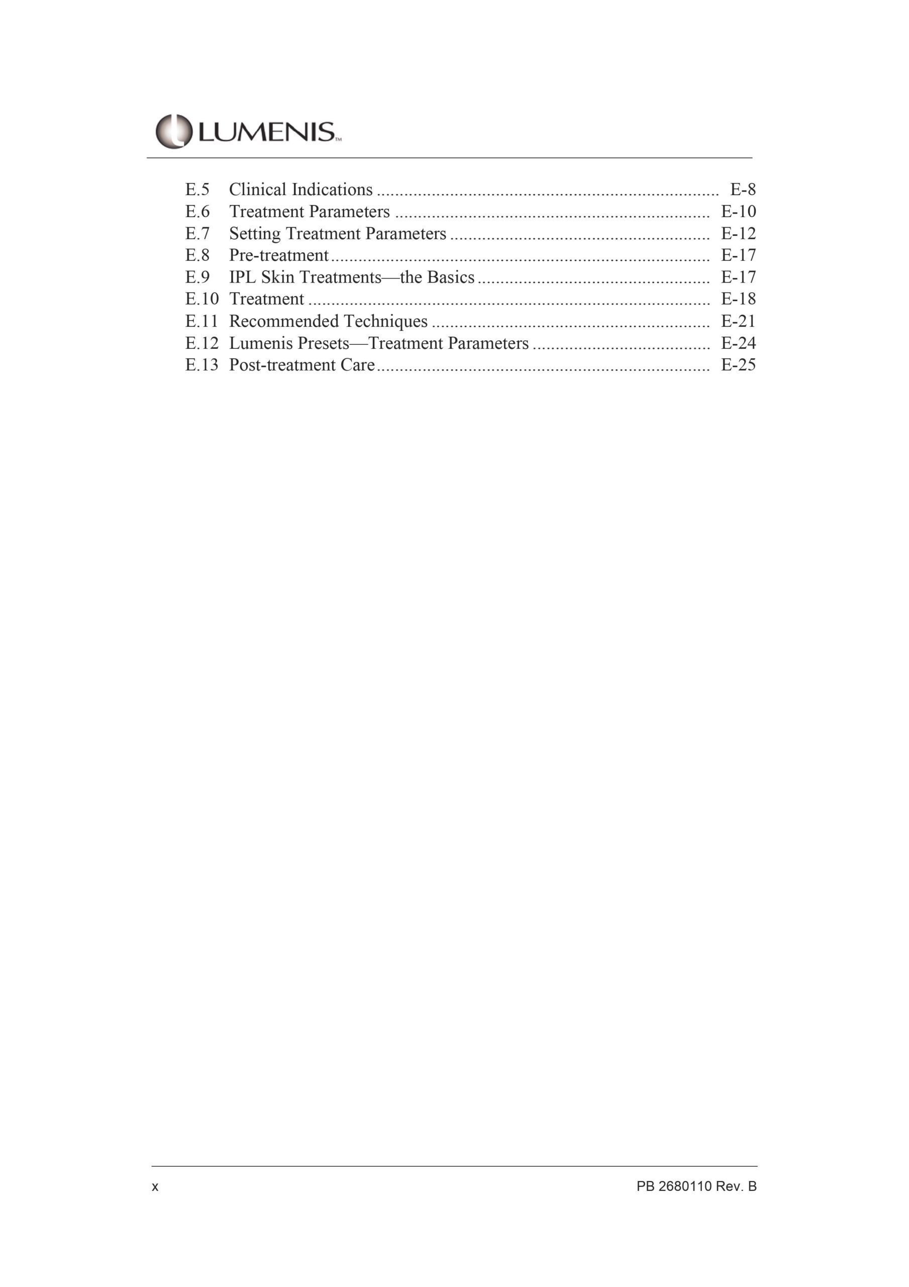 Lumenis Vasculight SR User Manual - PDF Download - Image 5