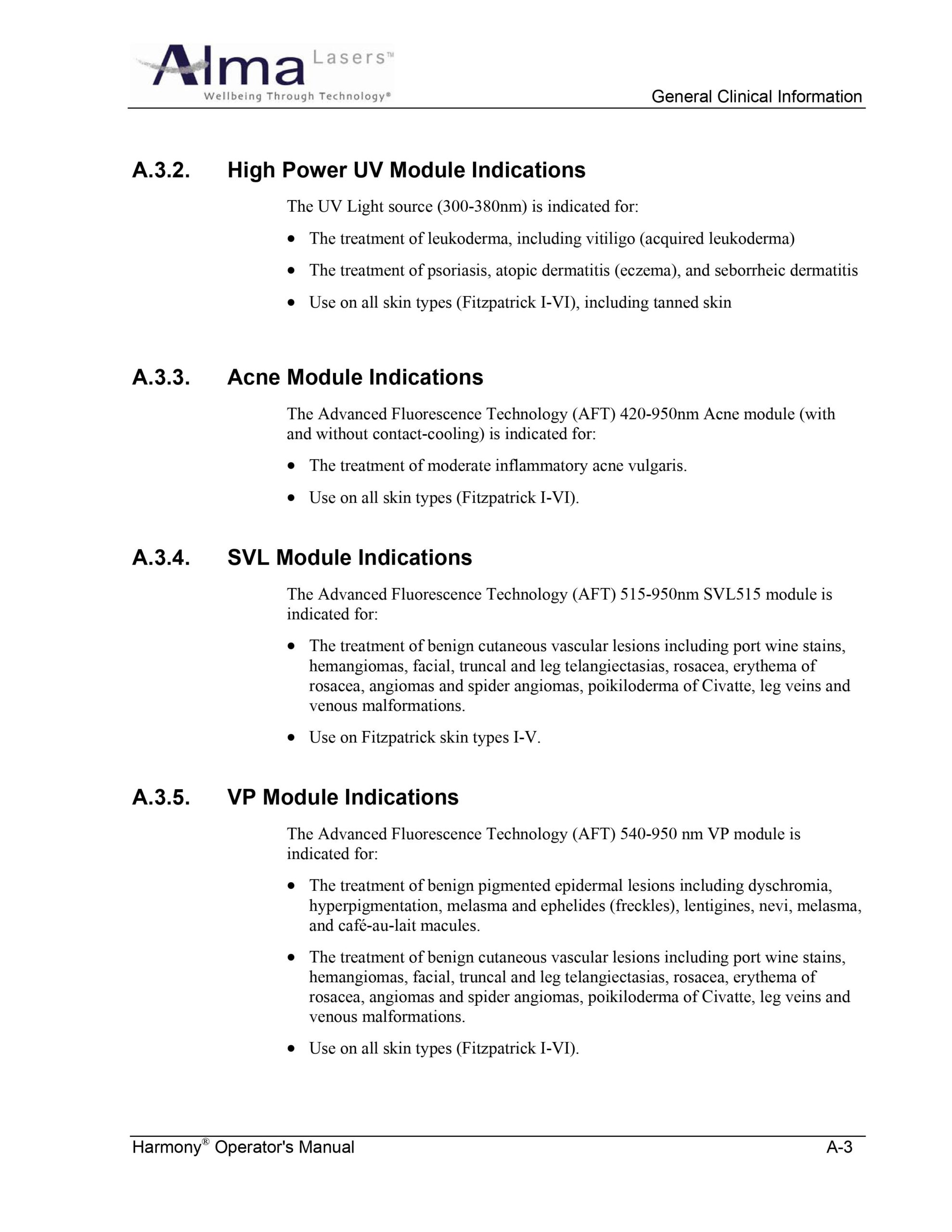 Alma Harmony Elite User Manual & Reference Guide - PDF Download - Image 4