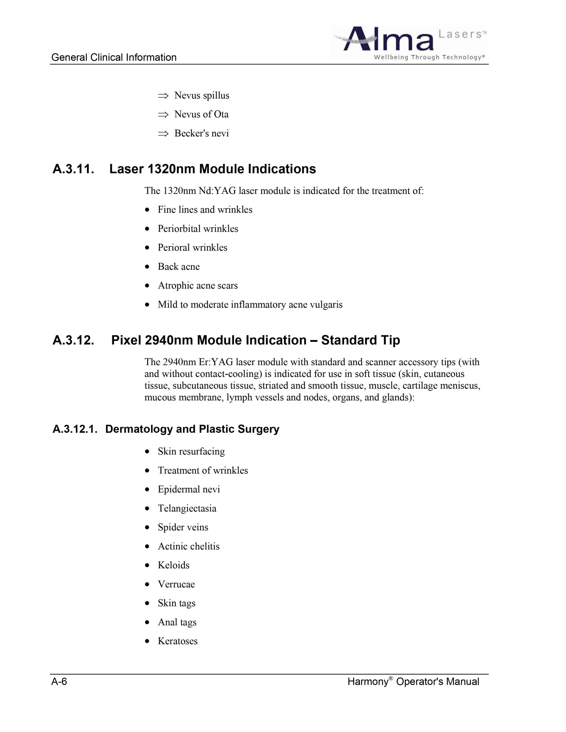 Alma Harmony Elite User Manual & Reference Guide - PDF Download - Image 6