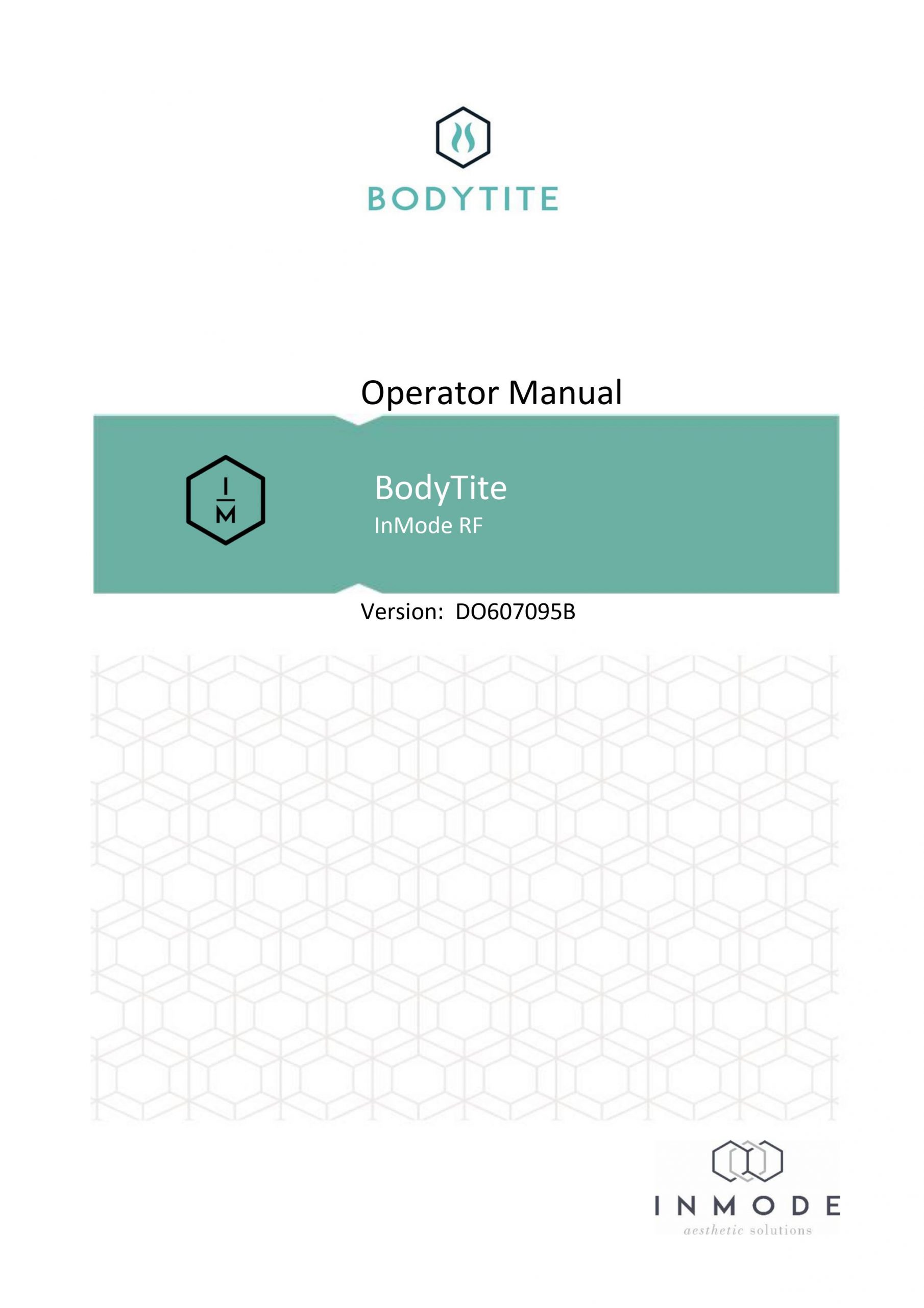 InMode Bodytite User Manual - PDF Download - Image 2