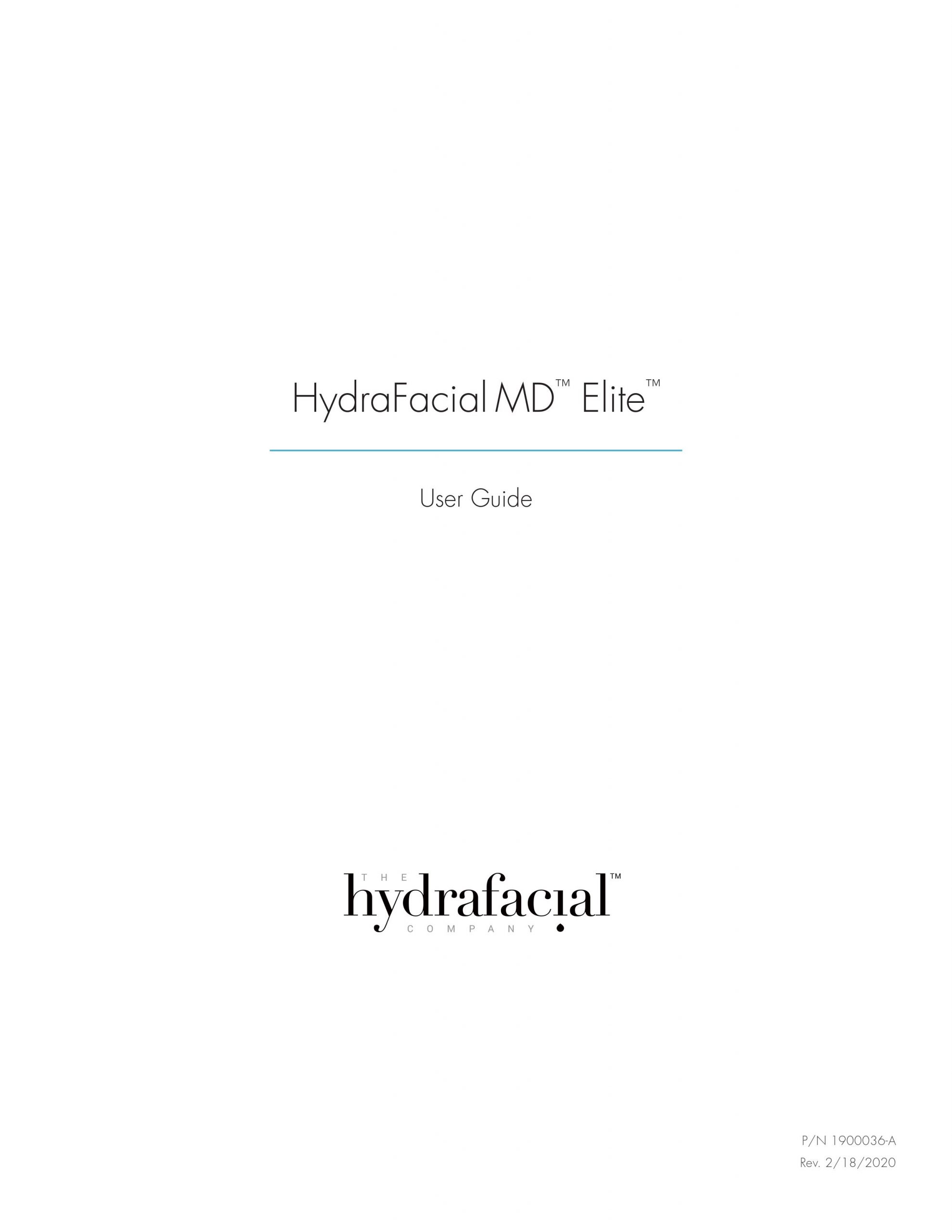 Hydrafacial MD Elite User Manual - PDF Download - Image 2