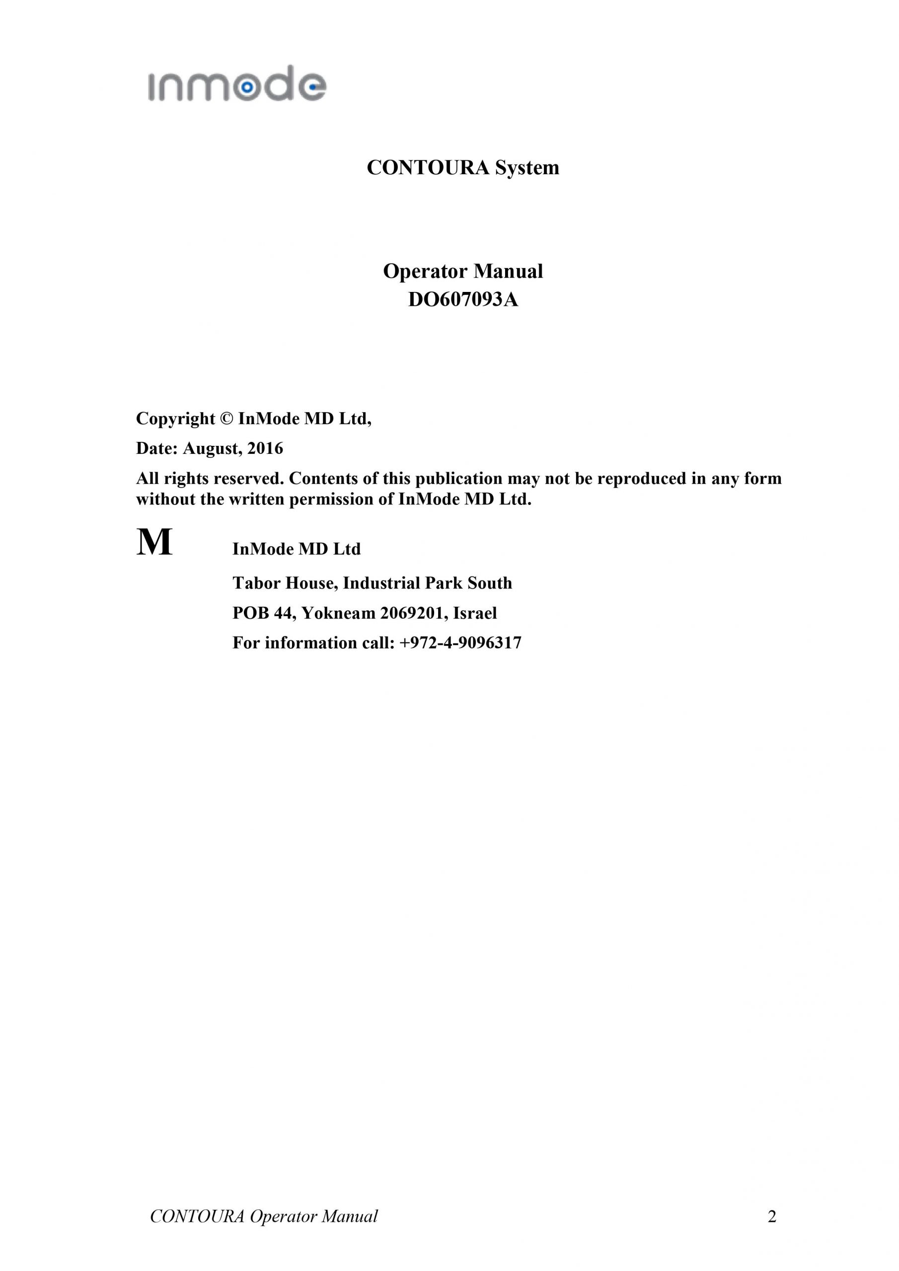 InMode Contoura User Manual - PDF Download - Image 5