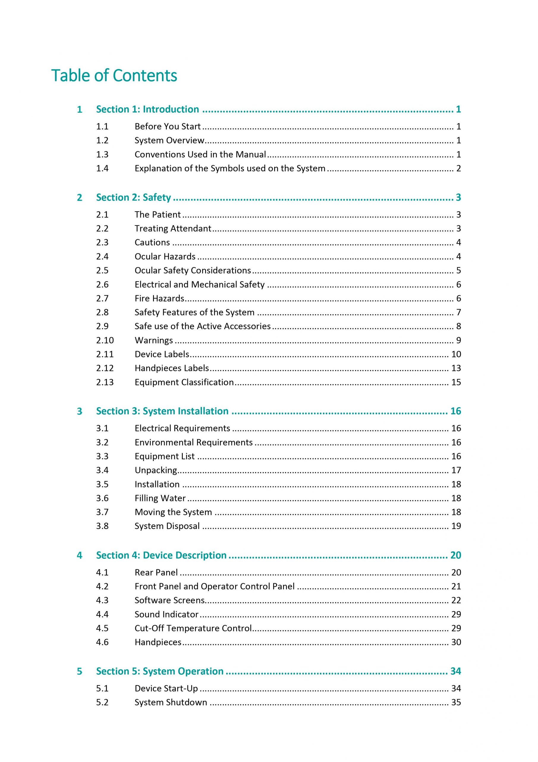 InMode Optimas User Manual - PDF Download - Image 6