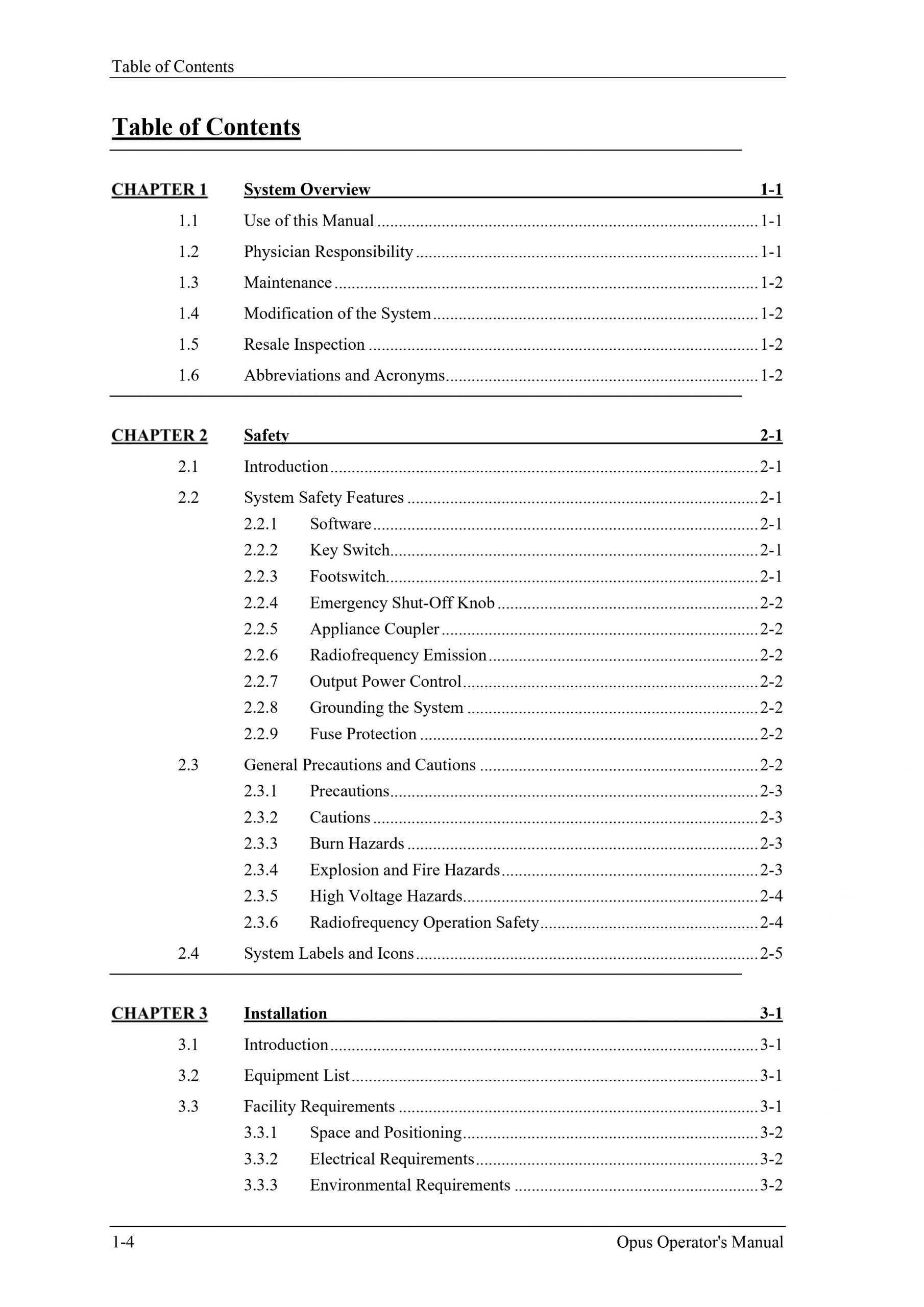 Alma Opus Plasma User Manual - PDF Download - Image 7
