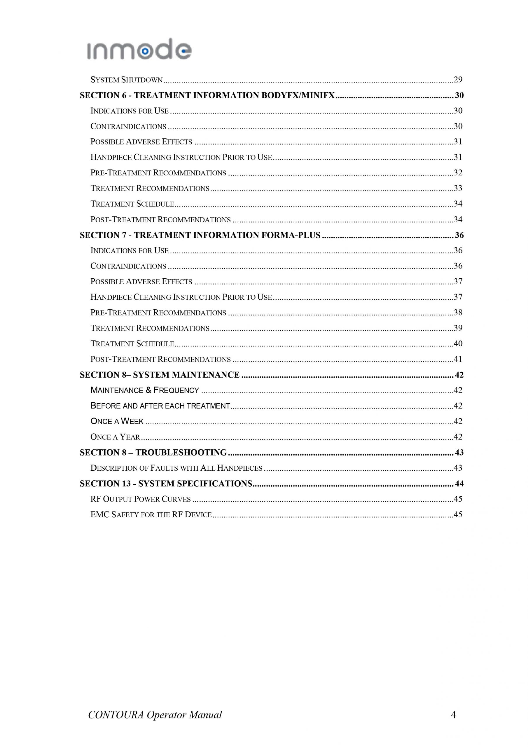 InMode Contoura User Manual - PDF Download - Image 4