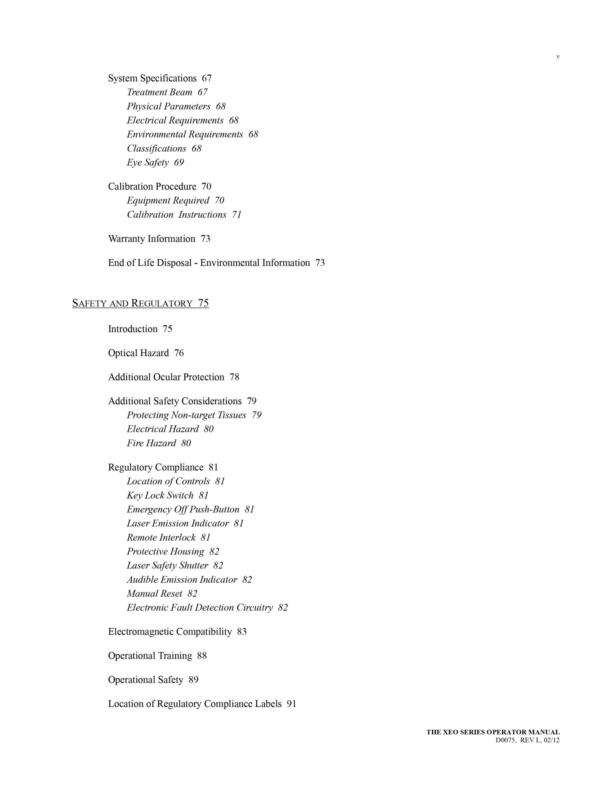 Cutera Xeo Series User Manual - PDF Download - Image 5