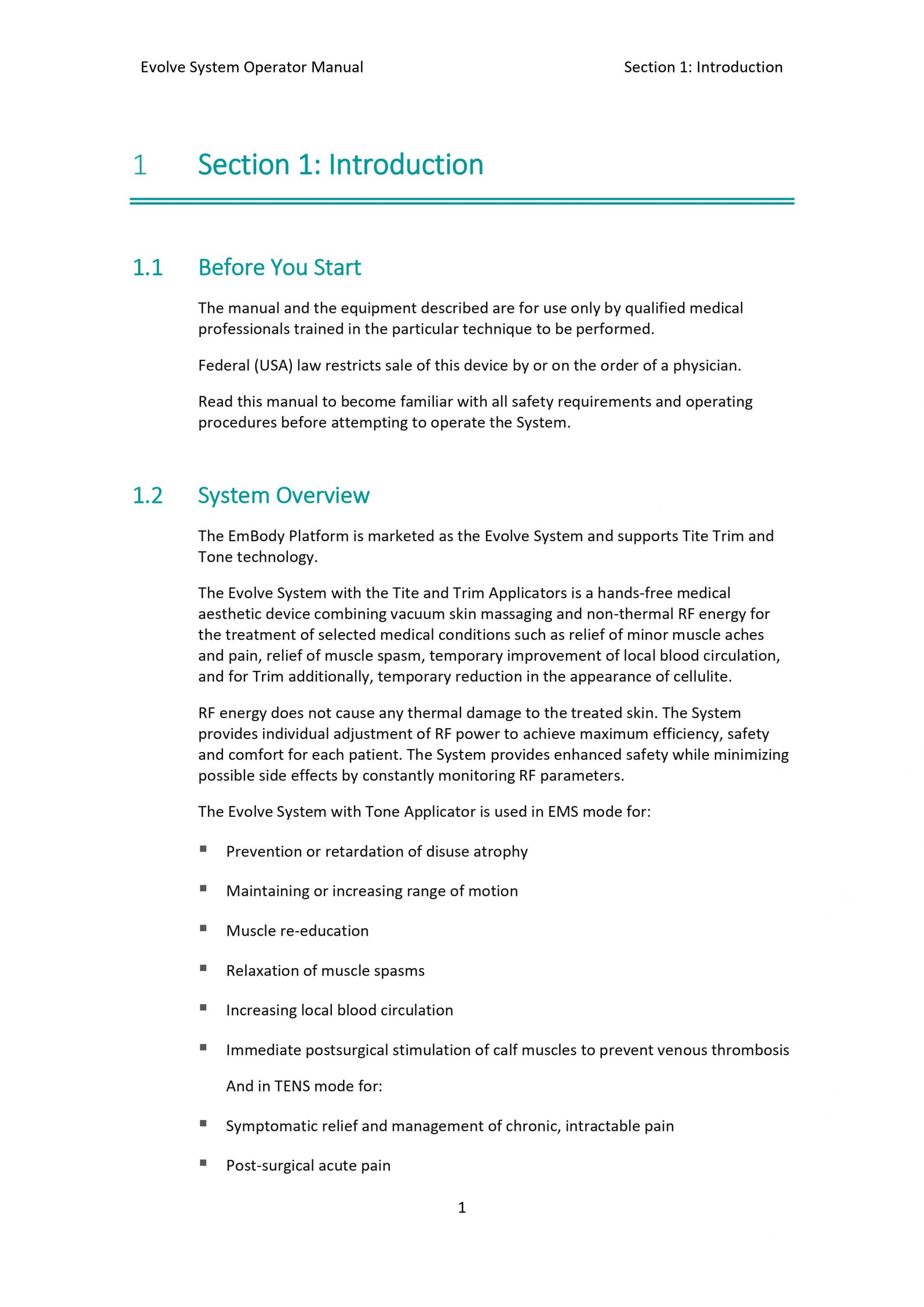 InMode Evolve User Manual - PDF Download - Image 5