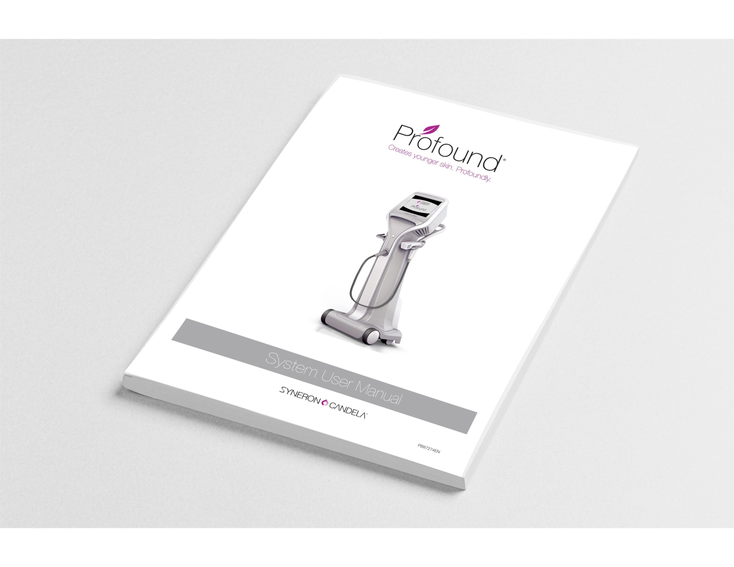 Syneron Candela Profound User Manual & Quick Reference Guide - PDF Download