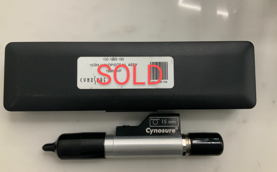 2017 15mm Handpiece for Cynosure Elite Plus - Elite + (km/occ)