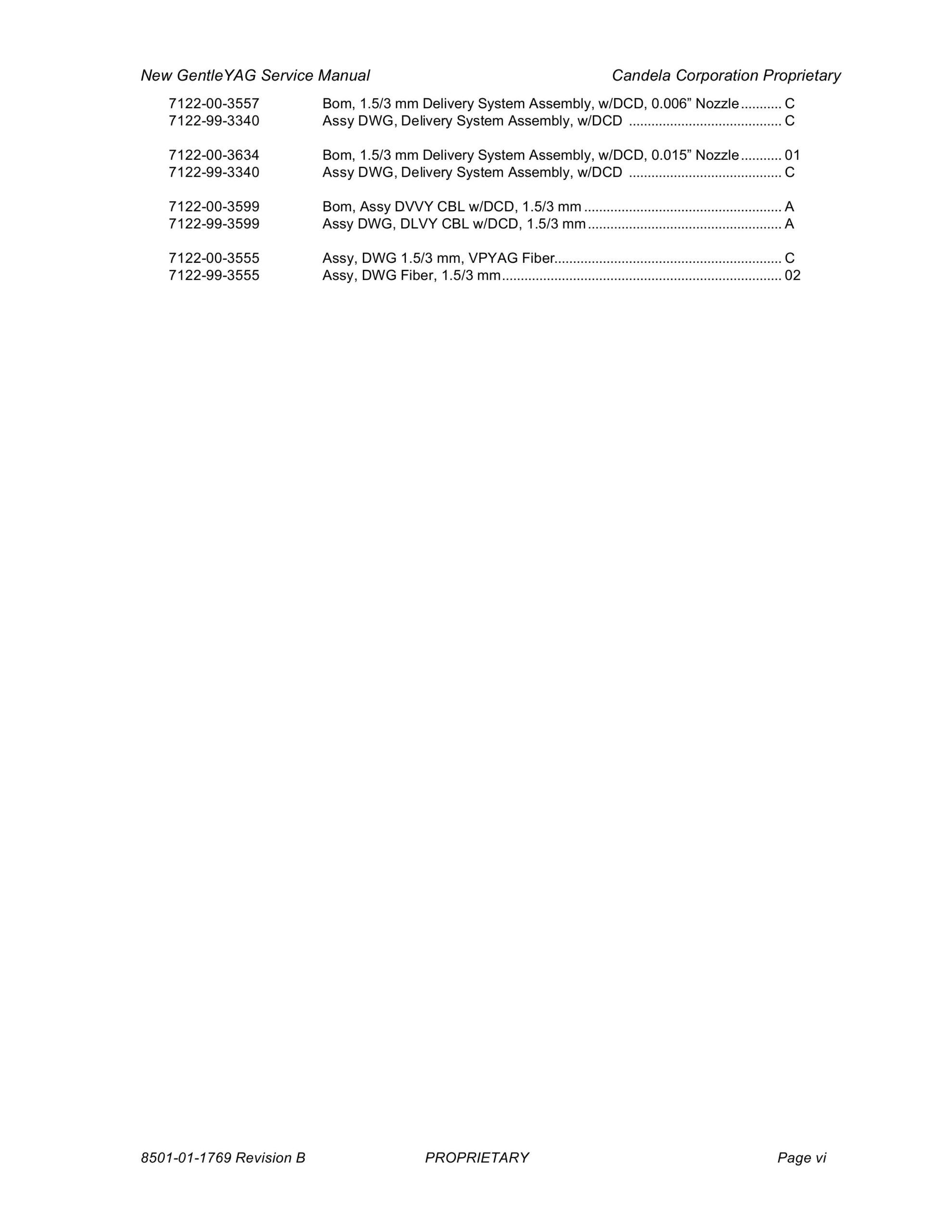 Candela GentleYAG Service Manual & Technical Theory of Operation Sections - PDF Download - Image 5
