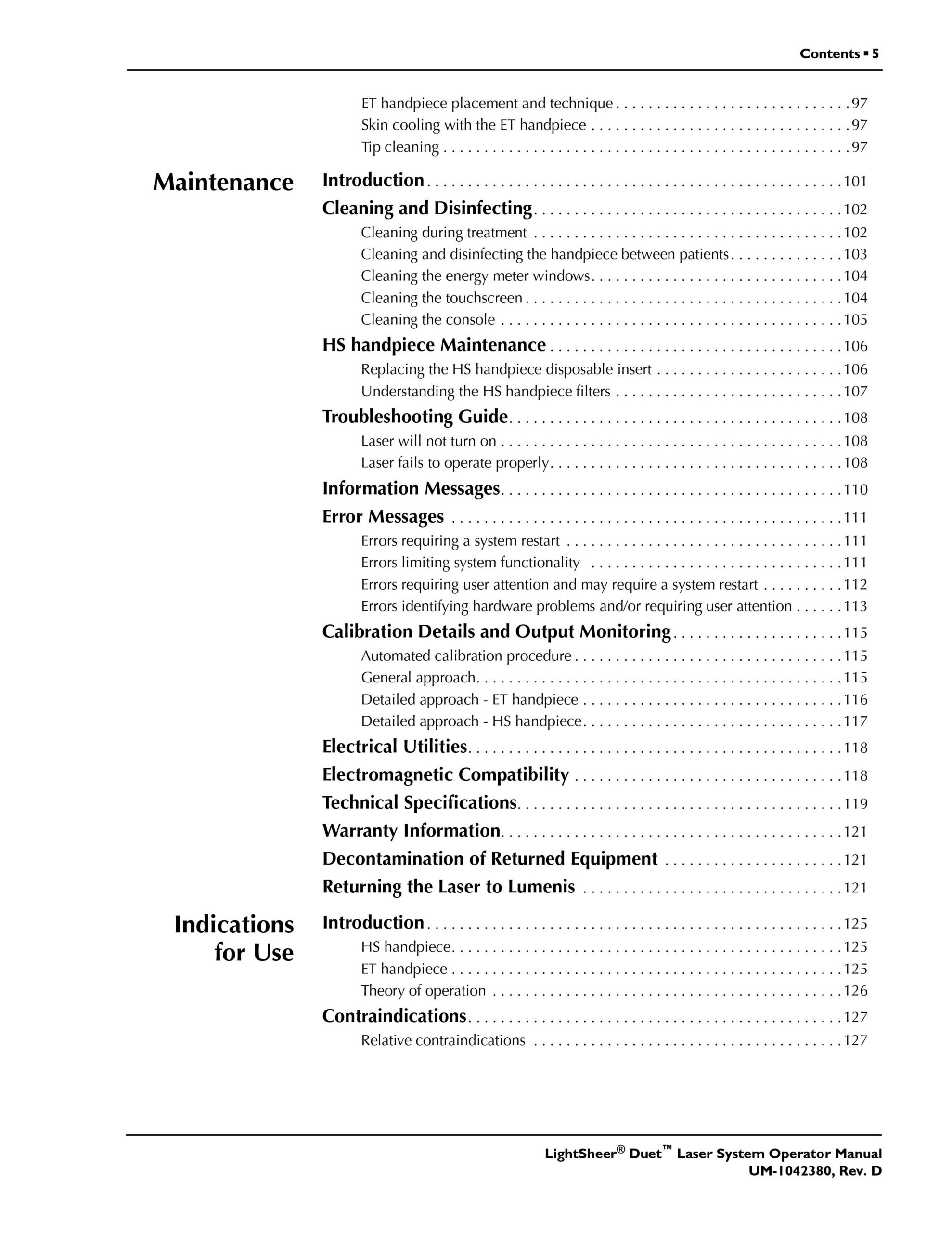 Lumenis Lightsheer Duet User Manual, Training Guide & Treatment Guidelines - PDF Download - Image 3