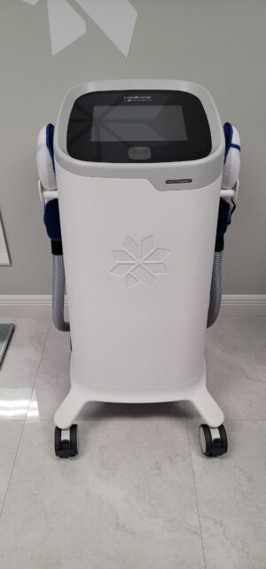 Zeltiq CoolTone muscle stimulation system front view