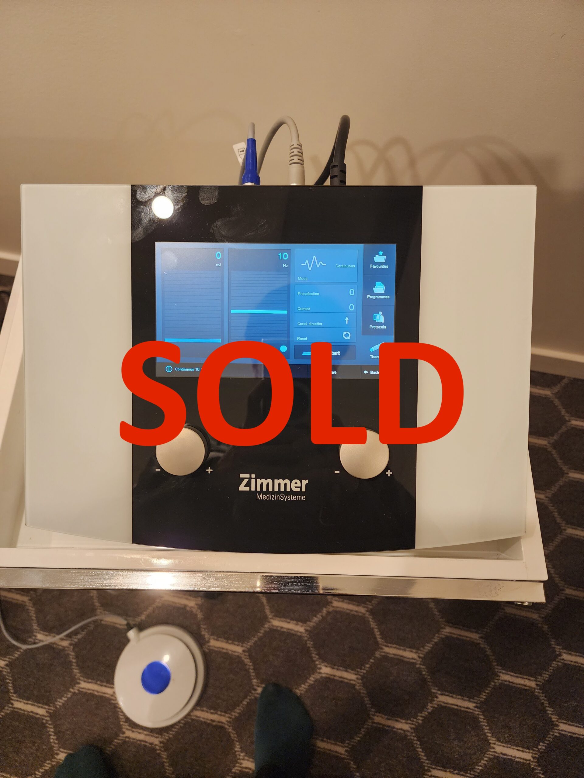 2017 LIKE NEW Zimmer enPuls 2.0 Radial Shockwave - for Body Contouring, Cellulite Reduction, Erectile Dysfunction, and Pain Relief - Free Shipping (zh/ike)x
