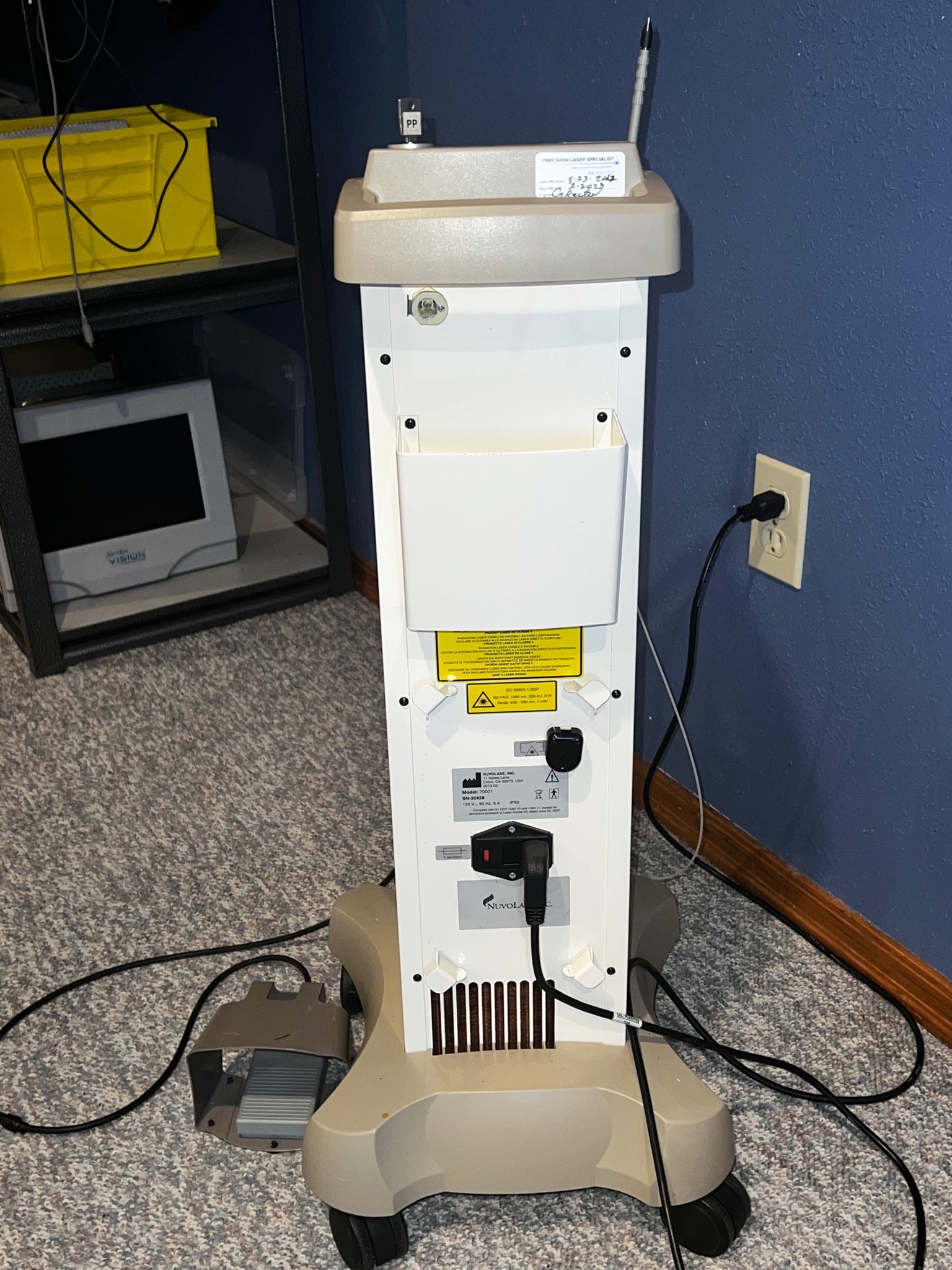 2013 Cynosure NuvoLase PinPointe 1064nm Nd Yag Nail Fungus Foot Laser - Perfect Condition - Free Shipping(vw/jh)s - Image 5