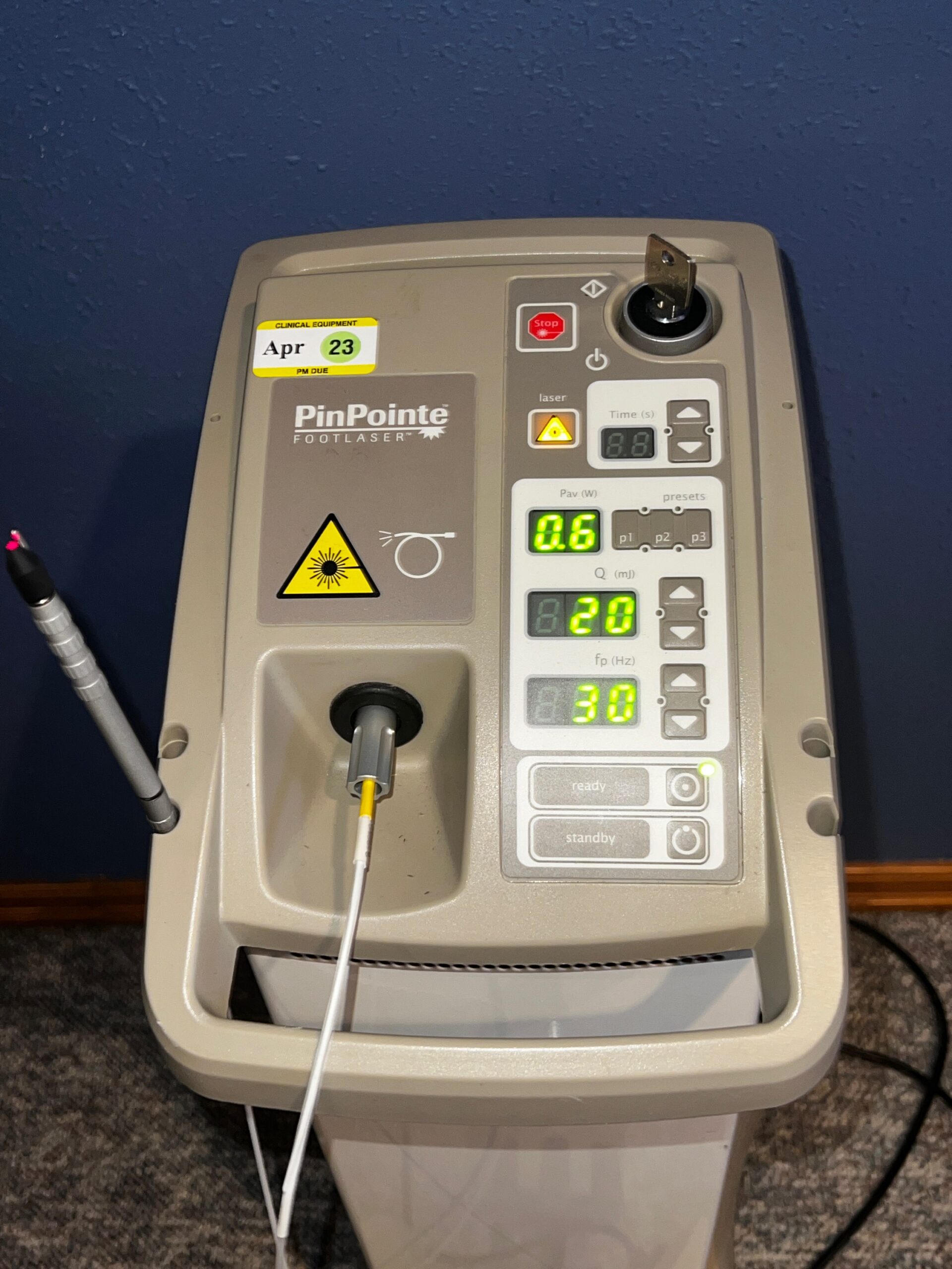 2013 Cynosure NuvoLase PinPointe 1064nm Nd Yag Nail Fungus Foot Laser - Perfect Condition - Free Shipping(vw/jh)s - Image 6