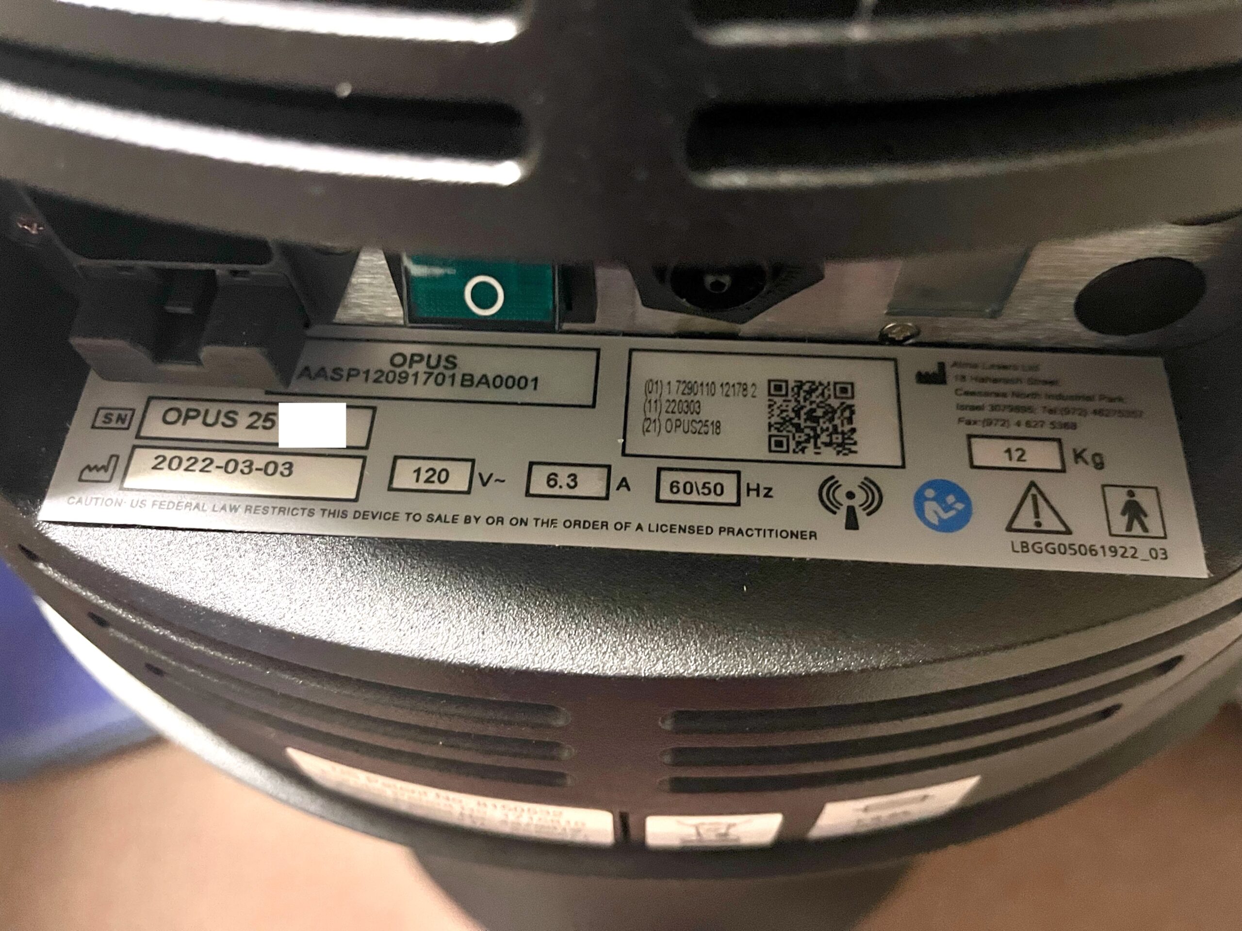 2022 Alma Opus Plasma Radio Frequency Fractional Skin Resurfacing, Wrinkle Reduction, Skin Tightening - with (1) OPUS HP, (1) COLIBRI HP, VIRO-VAC Smoke Evacuator, Ultrasonic Cleaner for Tips, $1800 Worth of Tips, & INCLUDES CONSUMABLE & SERVICE SUPPORT - Free Shipping (km/tho)s - Image 22