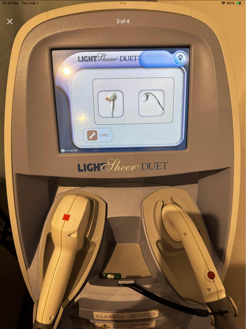 2013 Lumenis Lightsheer Duet Diode 805nm Hair Removal - 2018 HS & ET Handpieces - ONLY 152,499 TOTAL SYSTEM PULSES!!! - Free Shipping & Warranty (km/hew)x - Image 6