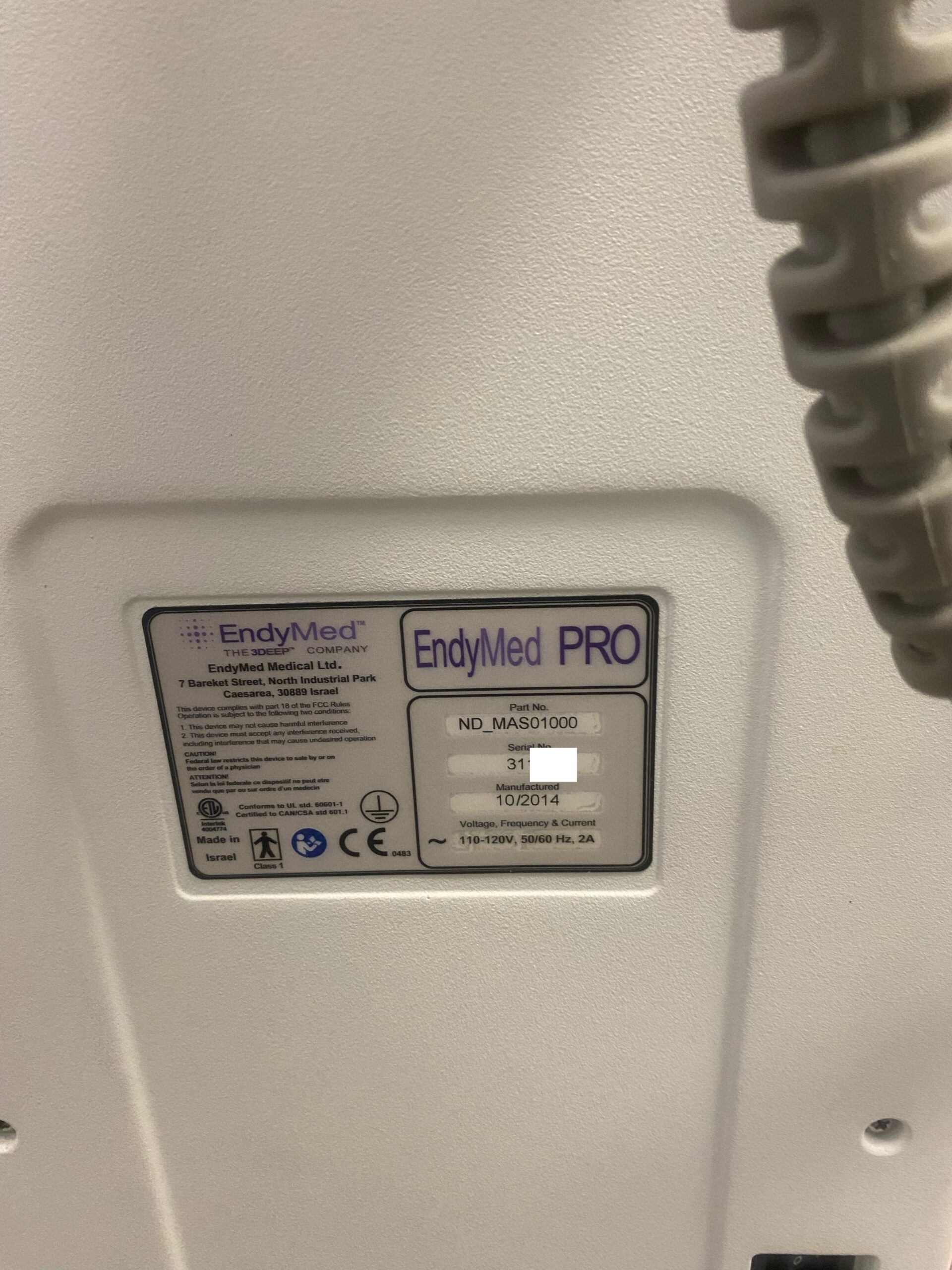 2014 EndyMed Pro with (1) Handpieces - Intensif Fractional Microneedling - for Acne Scars, Deep Wrinkles, Stretch Marks, & Skin Rejuvenation - Free Shipping & Warranty (km/law)x - Image 8